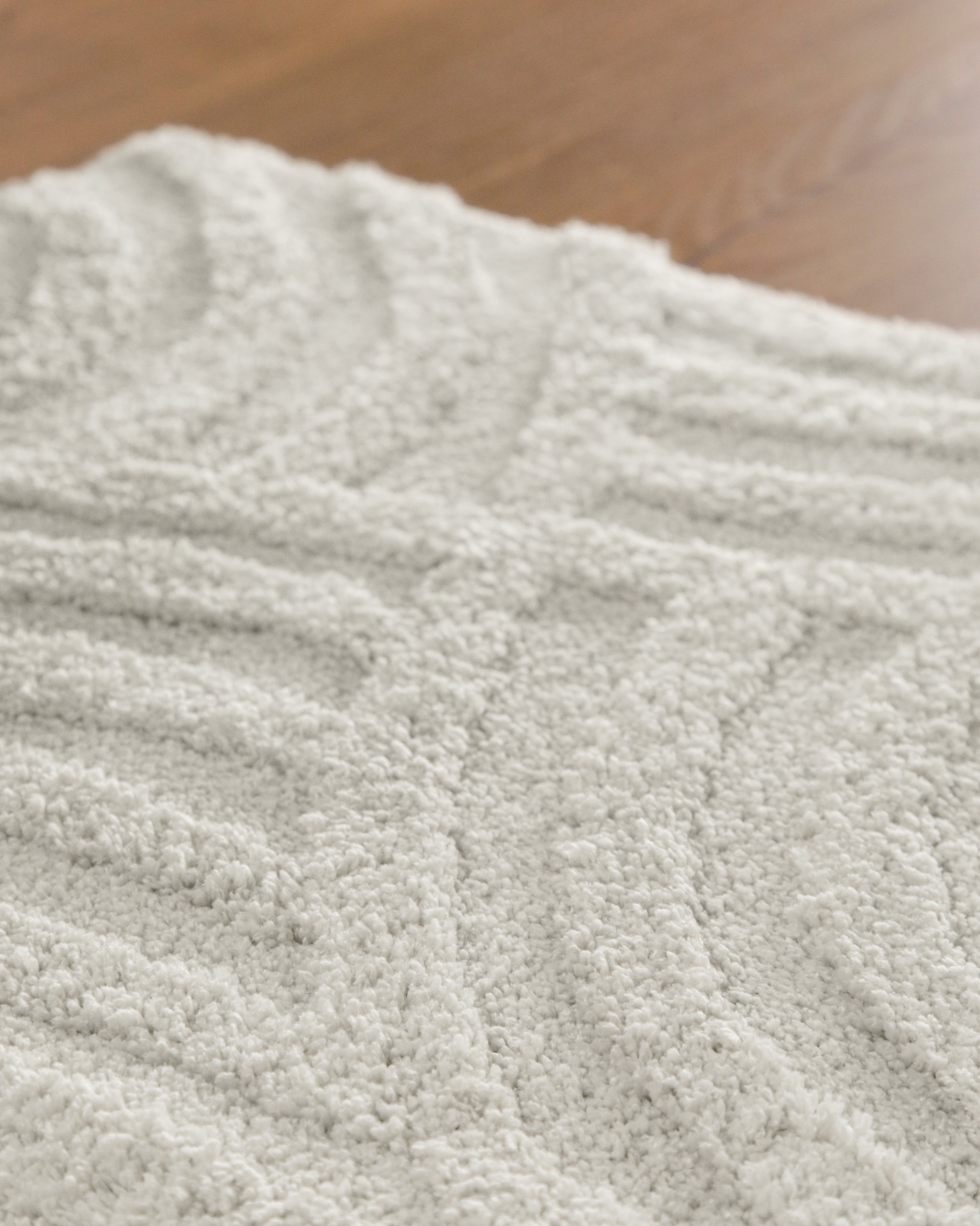 Wecon home Badematte »Fiete« Höhe 25 mm rutschhemmend beschichtet schnell trocknend Badteppich, Hoch-Tief-Effekt, weich, rutschhemmend, waschbar, getuftet
