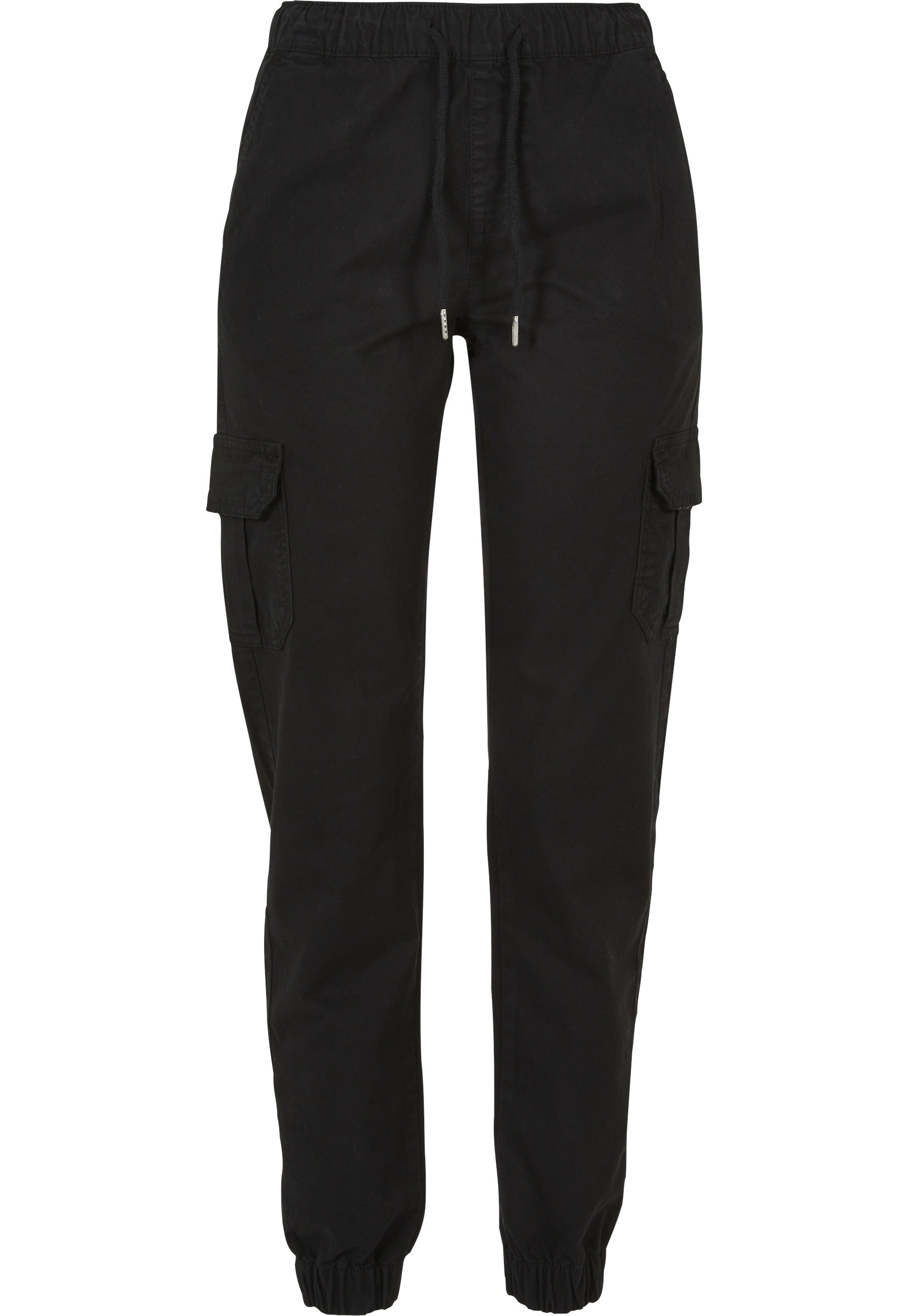 URBAN CLASSICS Cargohose "Urban Classics Damen Ladies High Waist Cargo Jogg günstig online kaufen