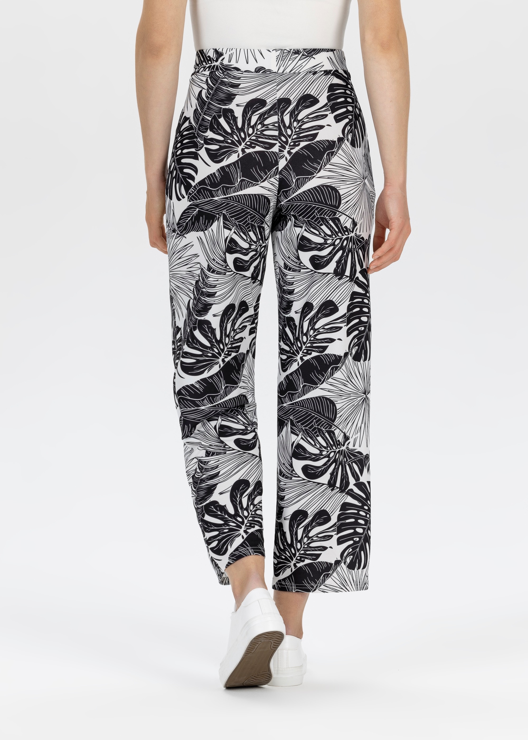Stehmann 7/8-Hose, mit floralem Muster