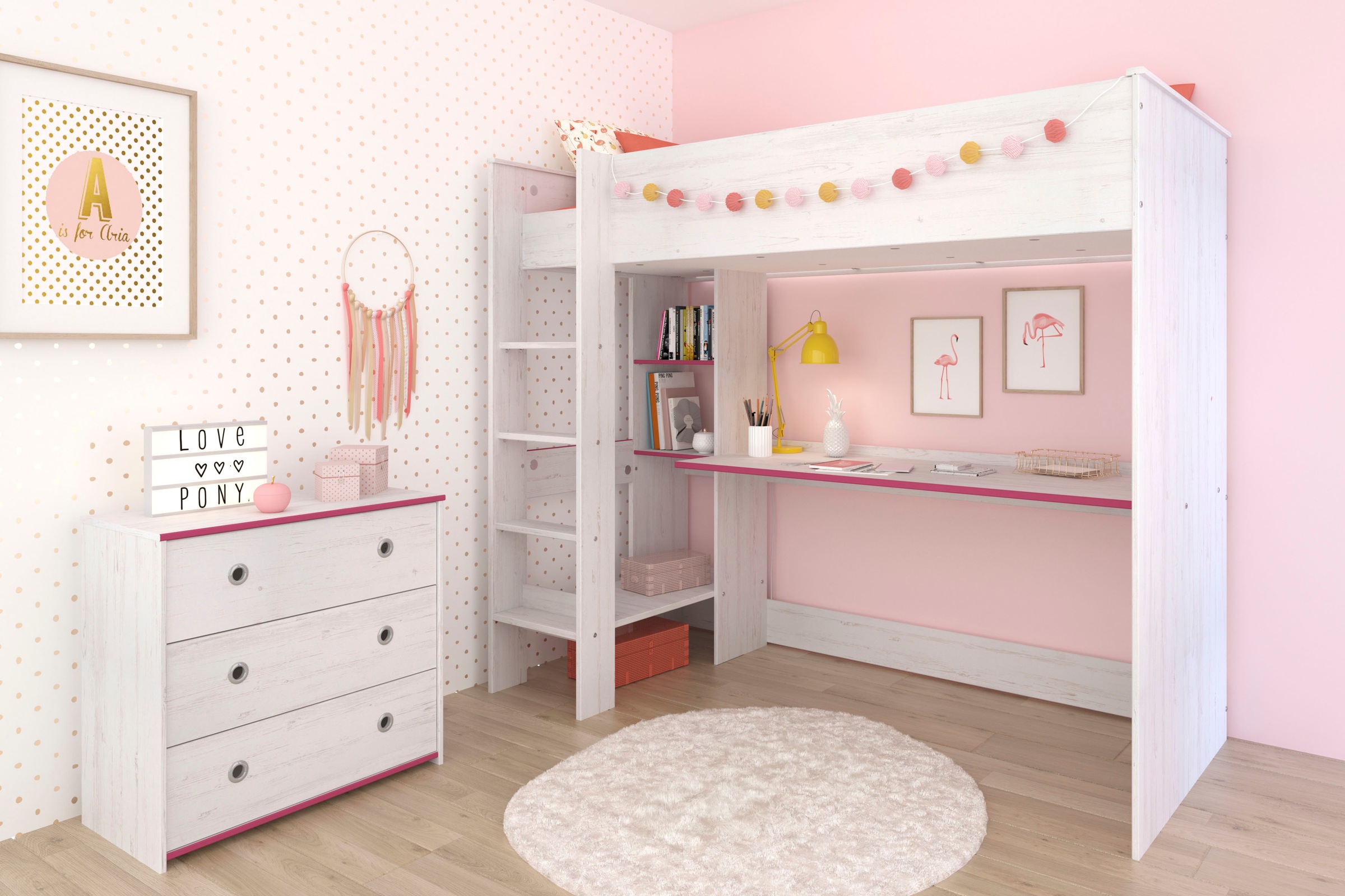 Parisot Jugendzimmer-Set "Smoozy 29" 2 Stk. tlg. günstig online kaufen