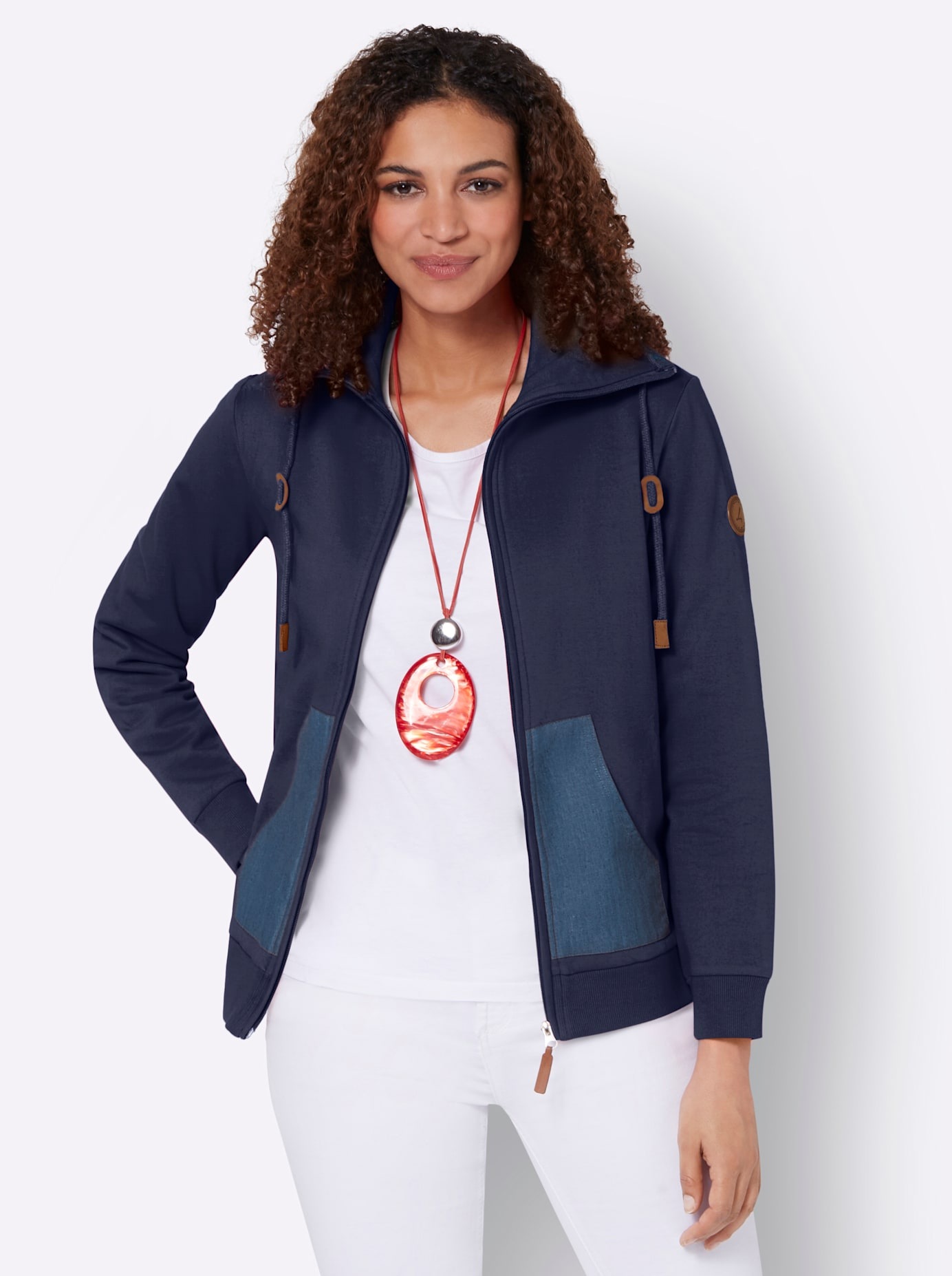 Casual Looks Shirtjacke "Sweatjacke"