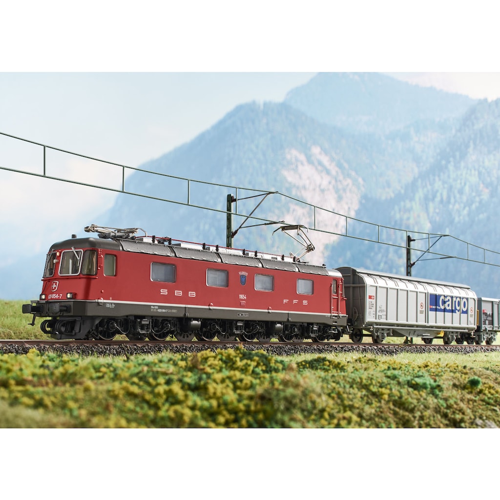 Märklin Modelleisenbahn-Set »Digital-Startpackung "Schweizer Güterzug mit Re 620" - 29488«