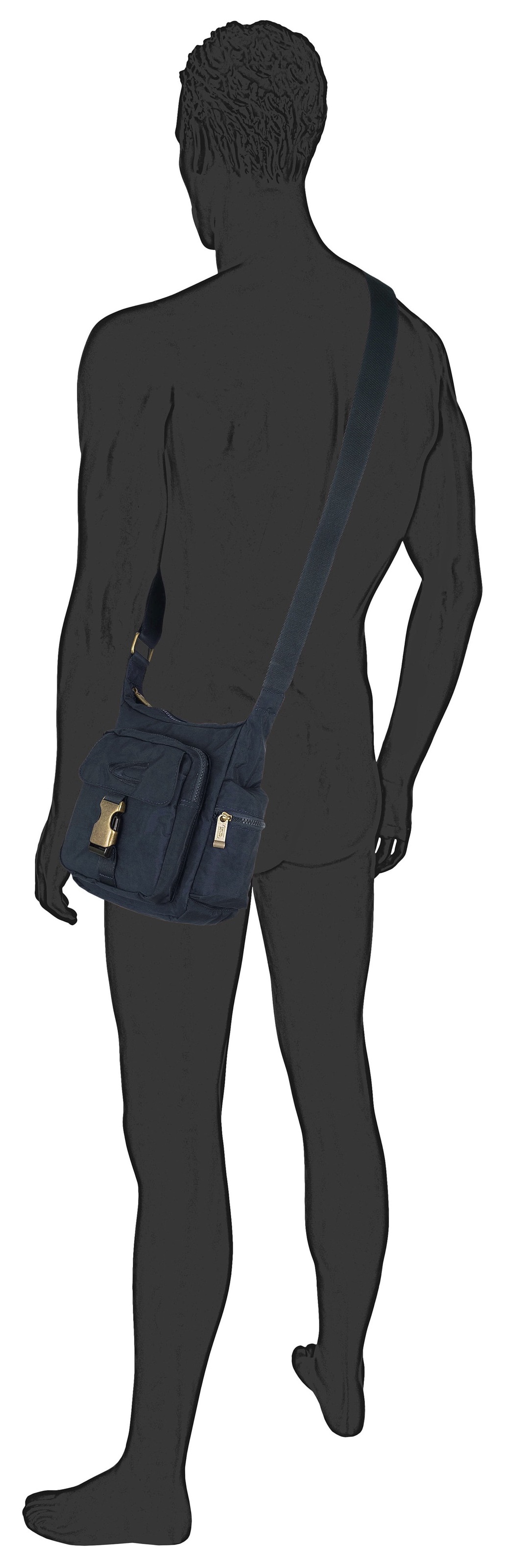 camel active Umhängetasche "Journey", aus leichtem robusten Nylon, funktion günstig online kaufen