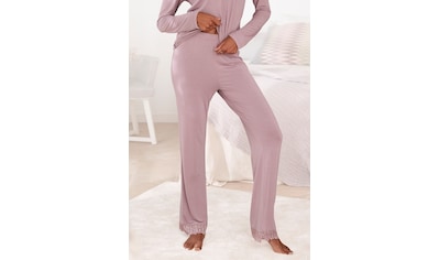 LASCANA Pyjamashorts, (1 tlg.), mit modisch hoher Taille bestellen | BAUR