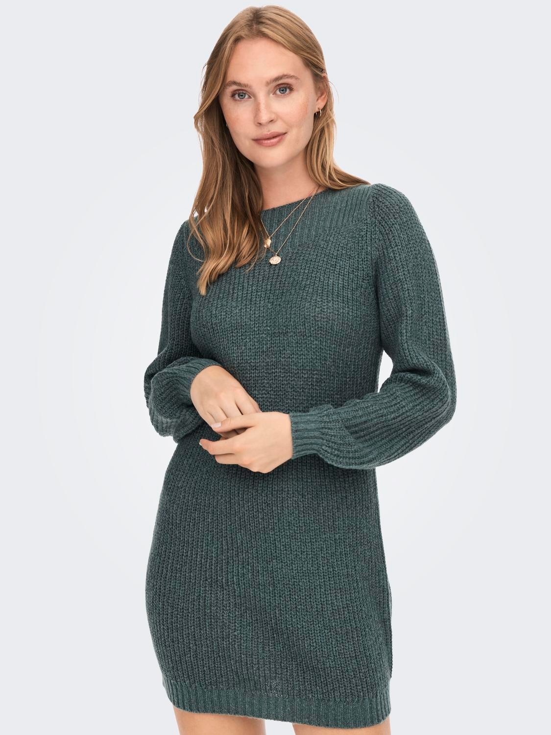 JDY Minikleid "JDYWHITNEY MEGAN L/S BOAT DRESS KNT NOOS" günstig online kaufen