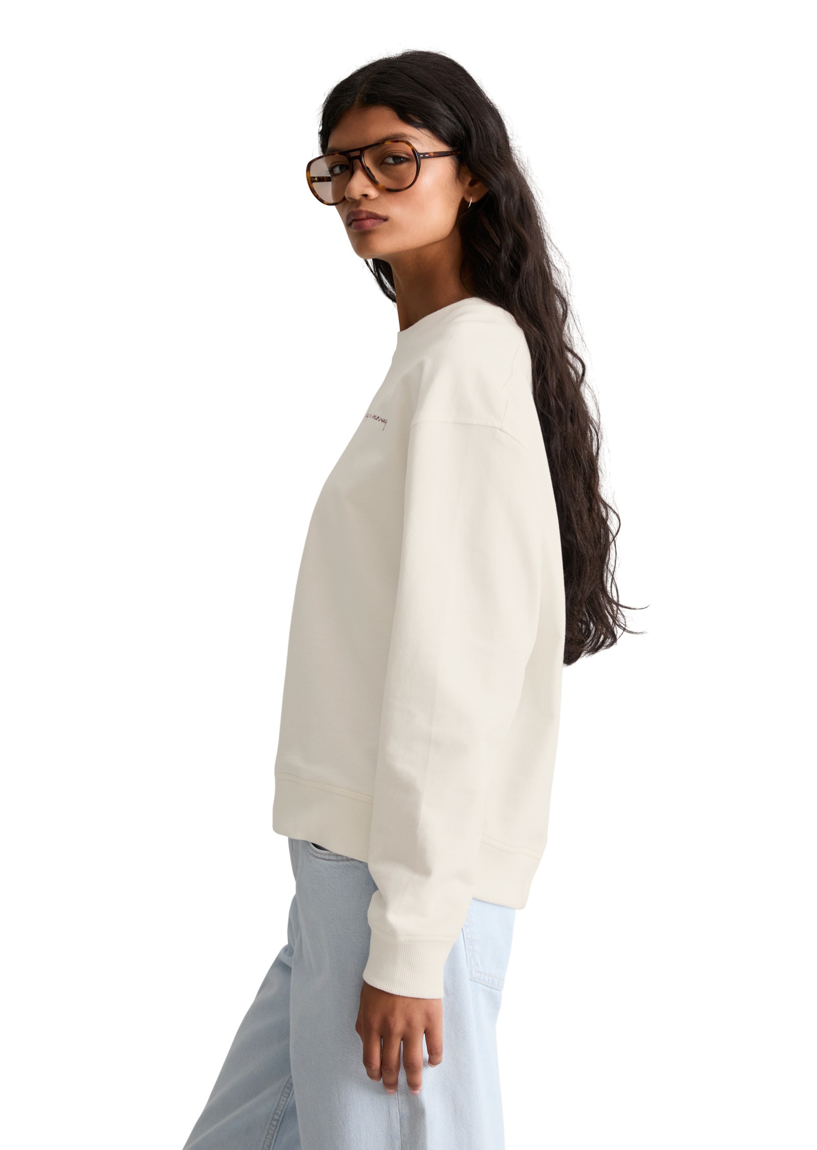 Marc O'Polo DENIM Sweatshirt »mit markantem Rückenprint«
