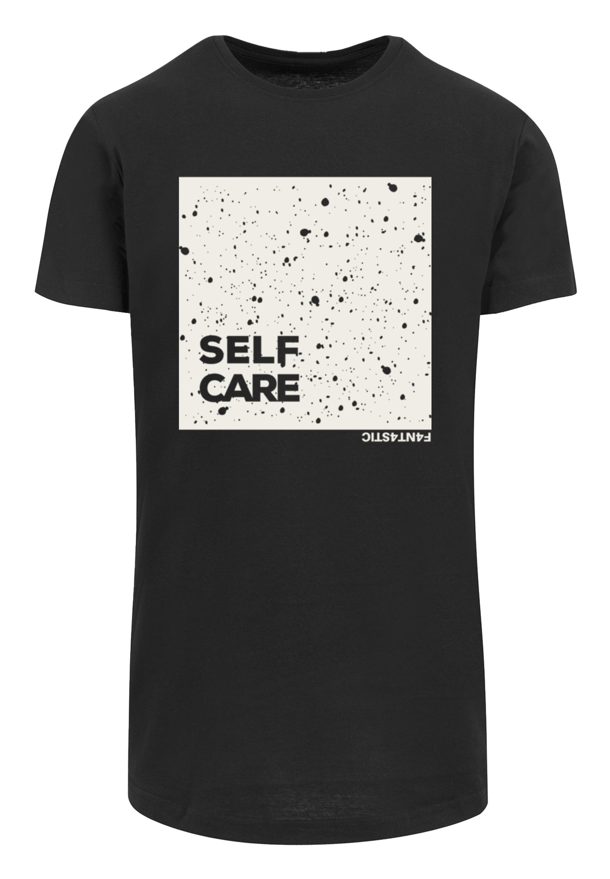 F4NT4STIC T-Shirt »SELF CARE LONG TEE«, Print