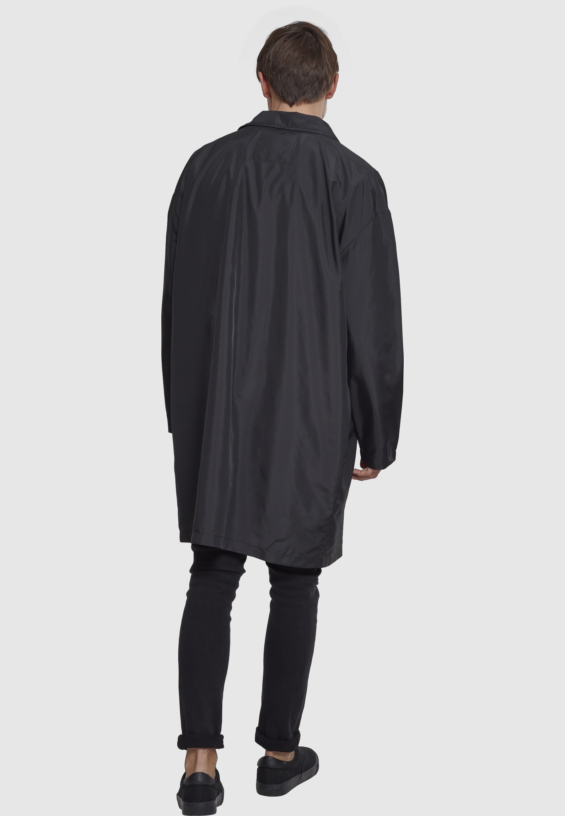 URBAN CLASSICS Allwetterjacke »Urban Classics Herren Oversized Coat« 1 Stk. tlg. ohne Kapuze
