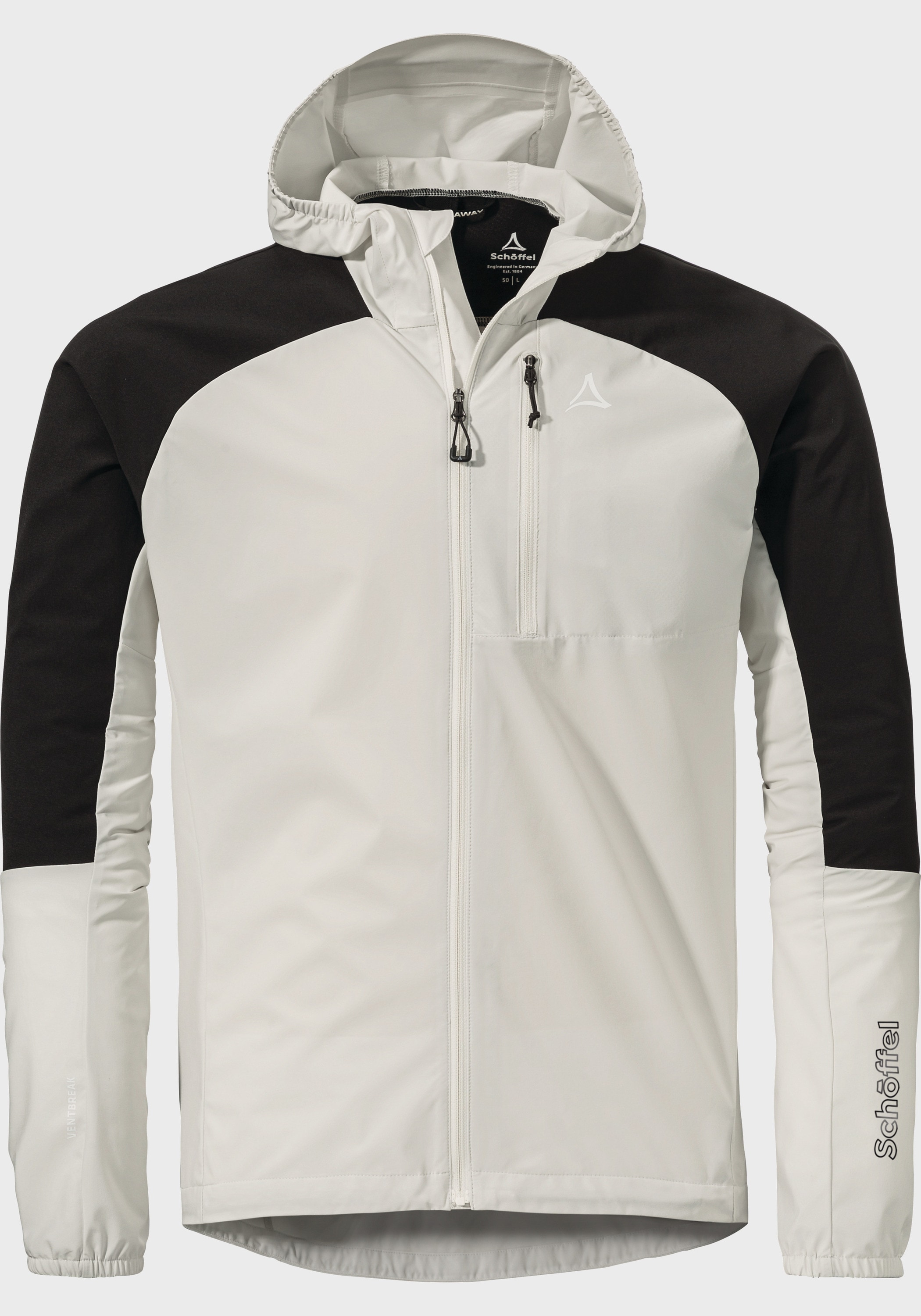 Schöffel Outdoorjacke "Bike Hybrid Jk Style Mamry MNS", mit Kapuze günstig online kaufen