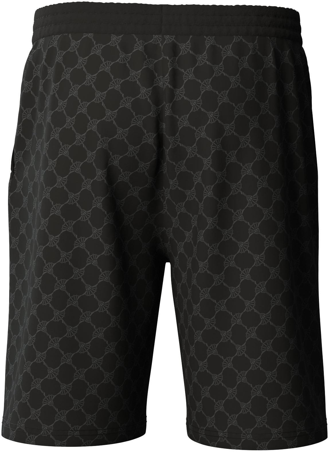 JOOP! Shorts »Leisure«, mit Cornflower-Alloverprint, elastischer Bund