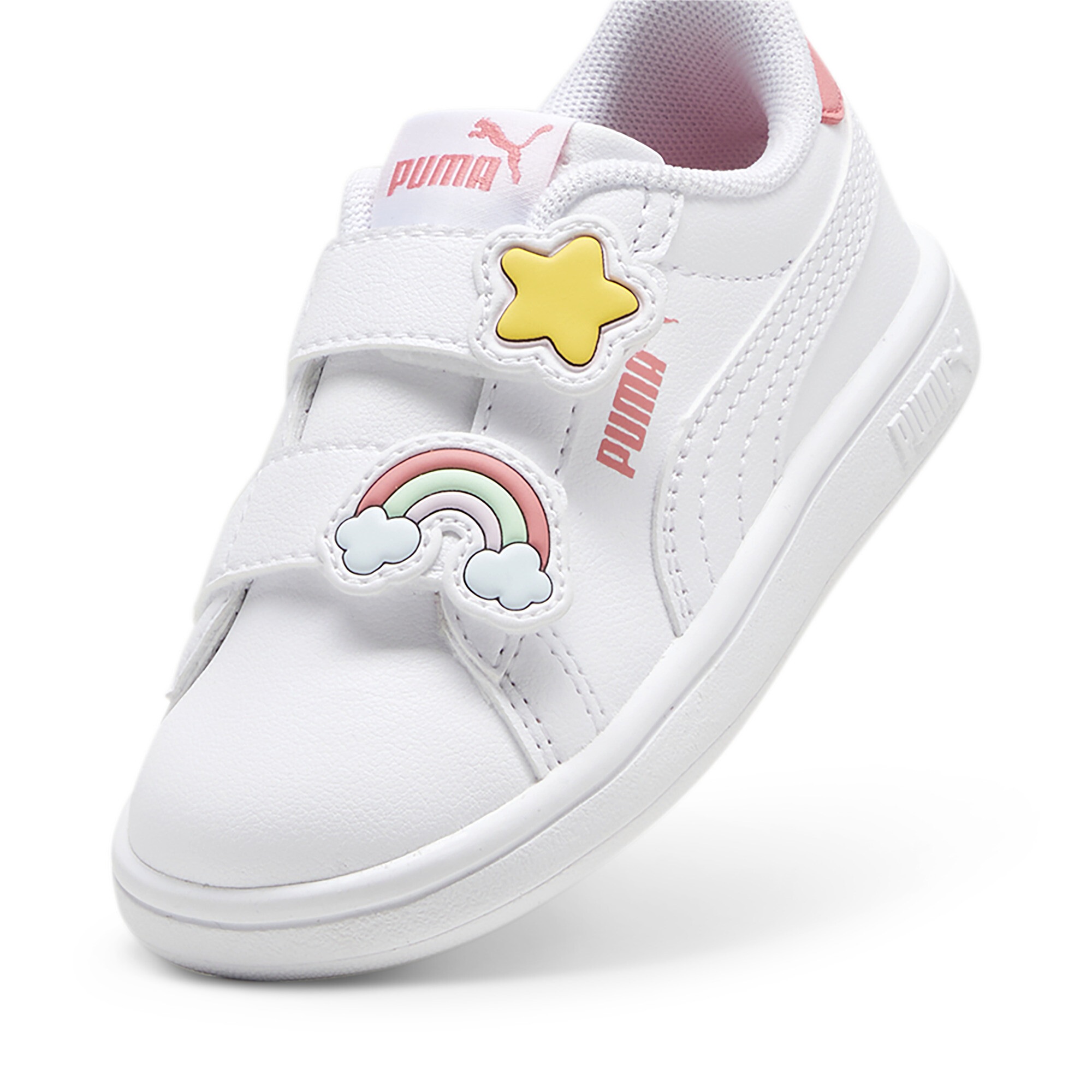 PUMA Sneaker »Smash 3.0 Badges Sneakers Mädchen«