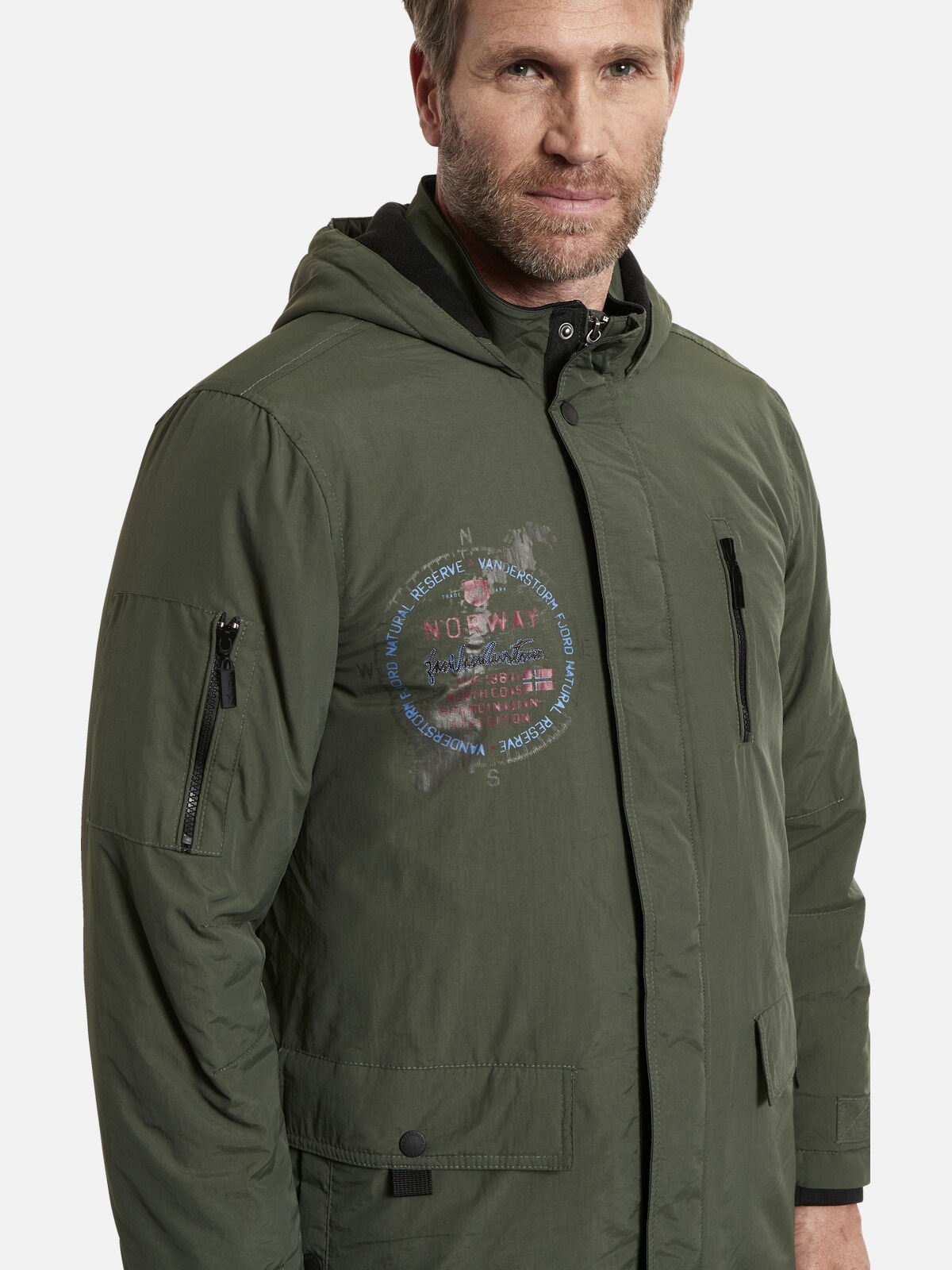Jan Vanderstorm Outdoorjacke »Parka RANDWING«