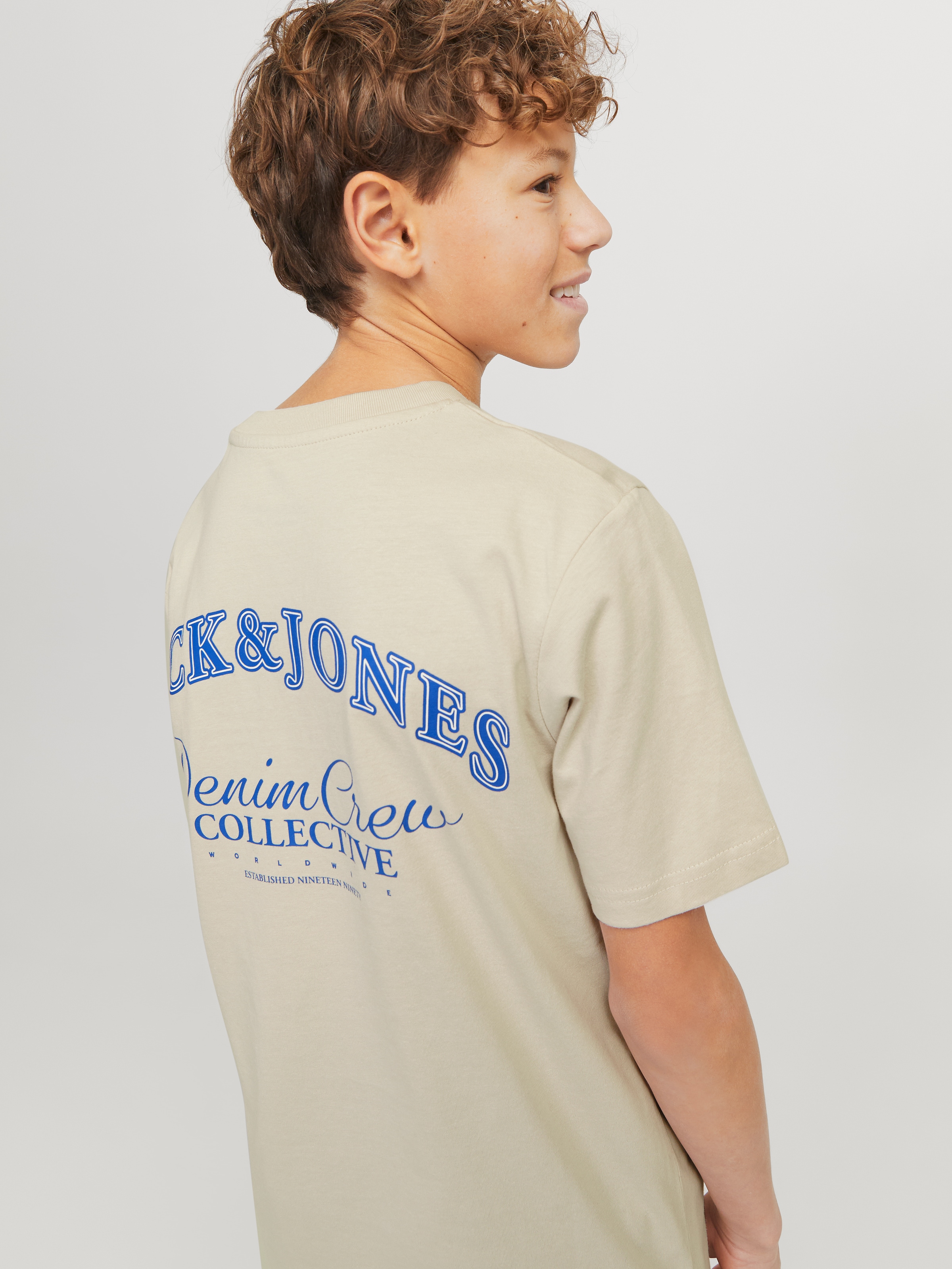 Jack & Jones Junior T-Shirt »JJEBRANDES BACKP RELAXED TEE SS SN JNR«