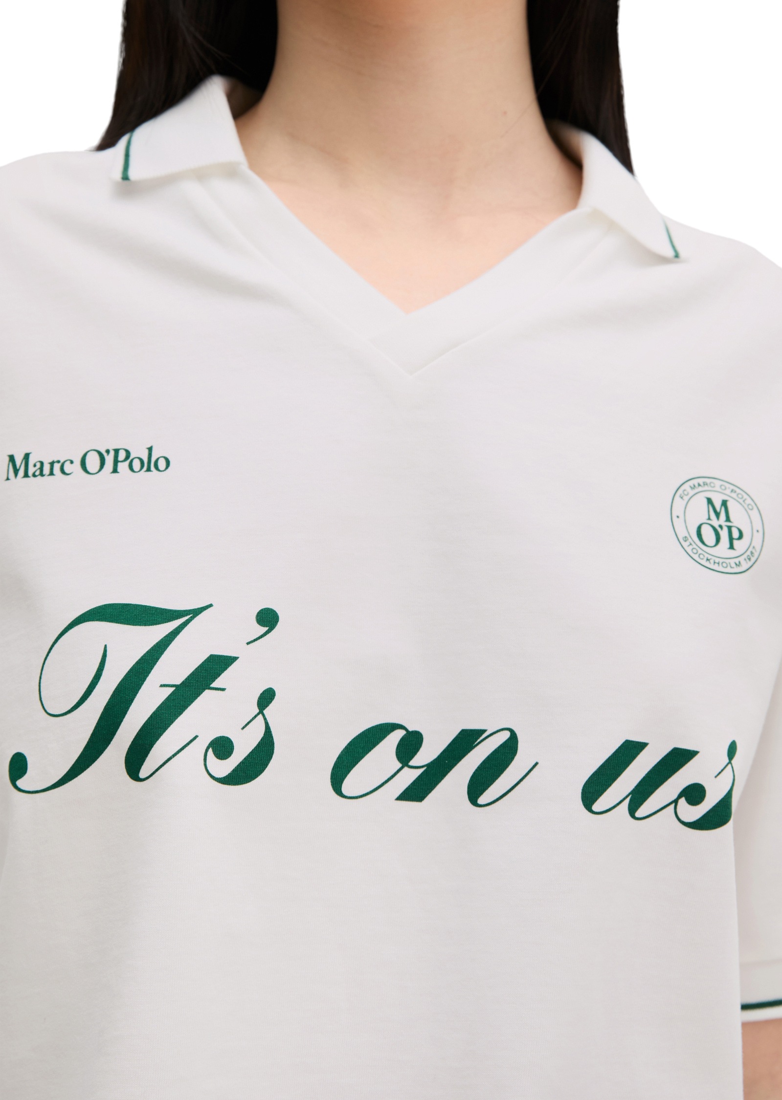 Marc O'Polo T-Shirt »aus Heavy Jersey«