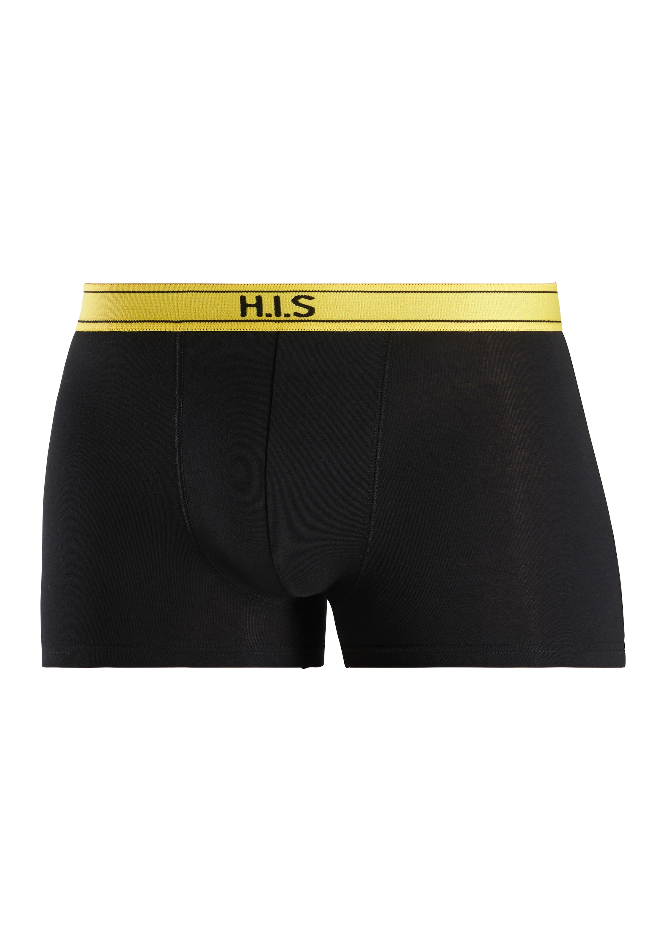 H.I.S Boxer »Boxershorts für Herren«, (Packung, 5 St.), mit Steifen und Logo im Bund