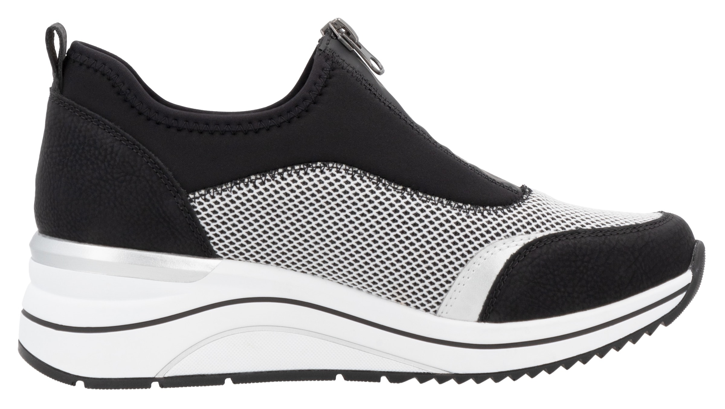 Remonte Slip-On Sneaker, Freizeitschuh, Halbschuh, Slipper in veganer Verarbeitung