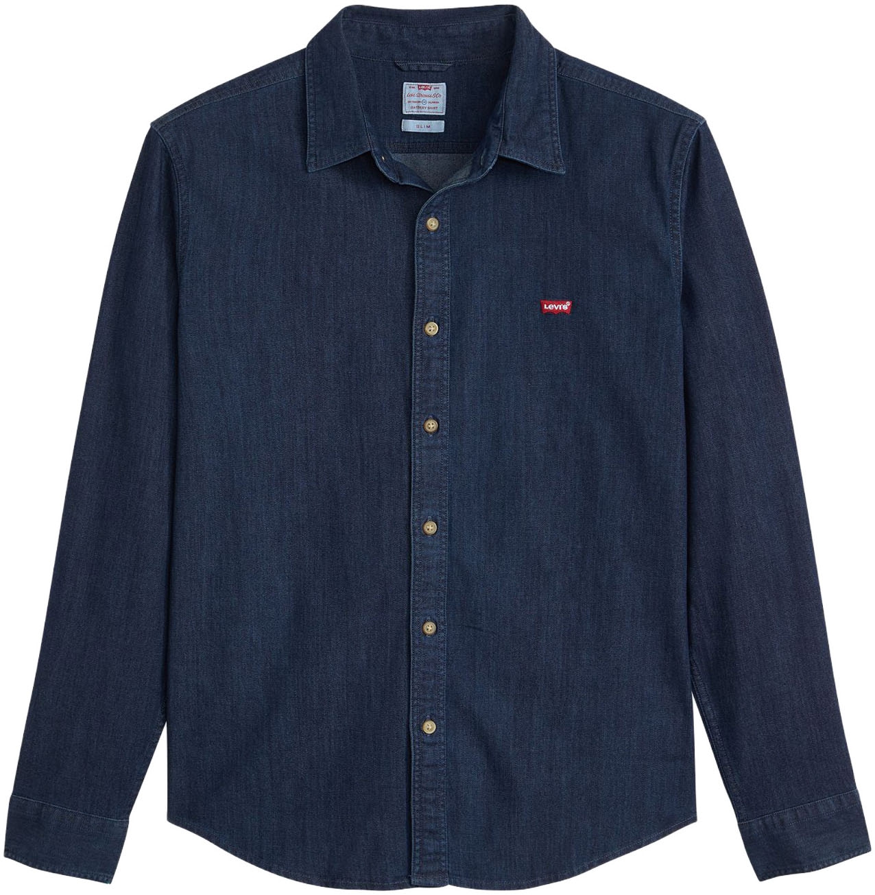 Levi's® Jeanshemd »LS BATTERY HM SHIRT SLIM« aus pflegeleichtem Baumwollmix
