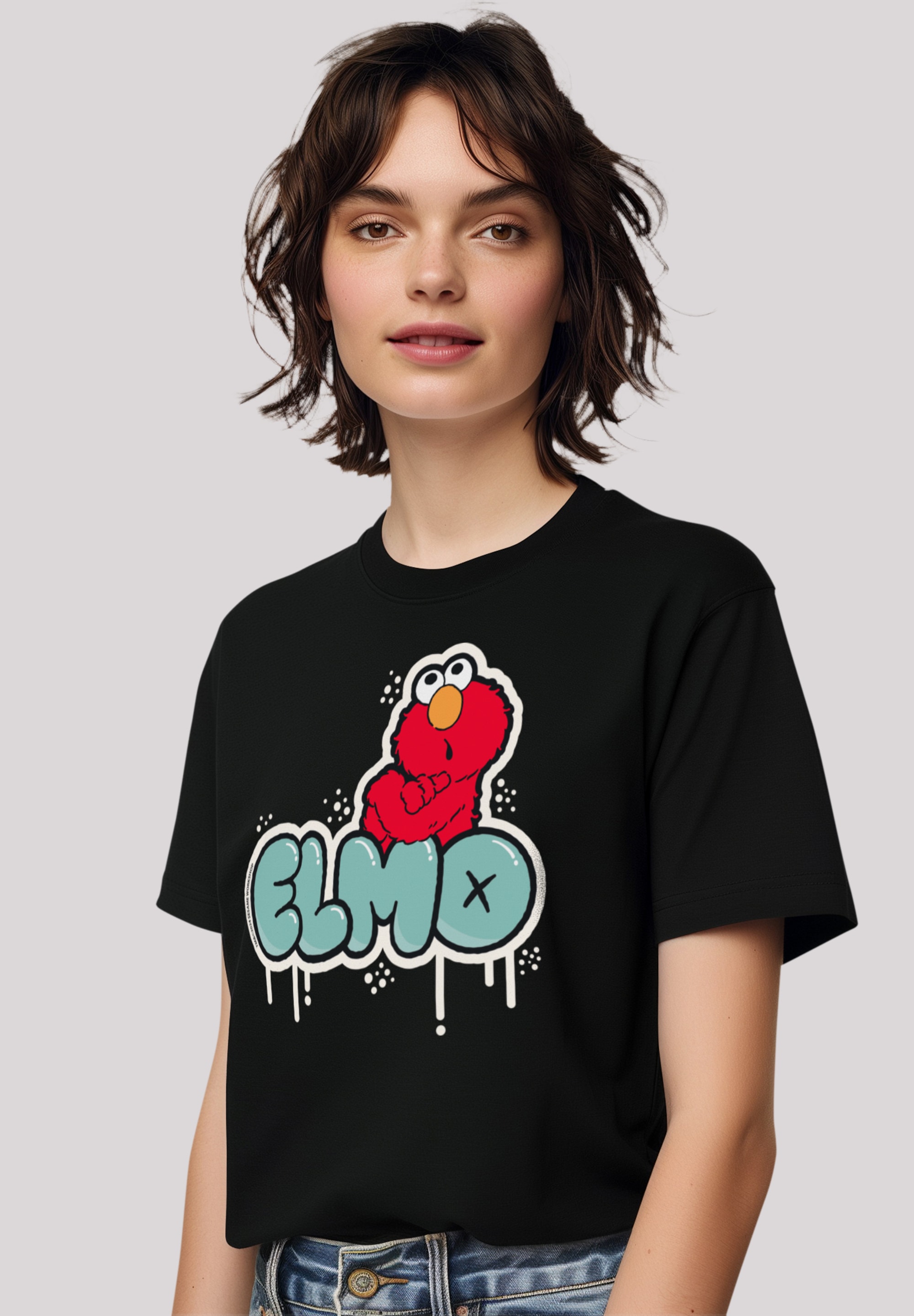 T-Shirt »Sesamstraße Elmo Graffiti«, Premium Qualität,Nostalgie, Fernsehserie