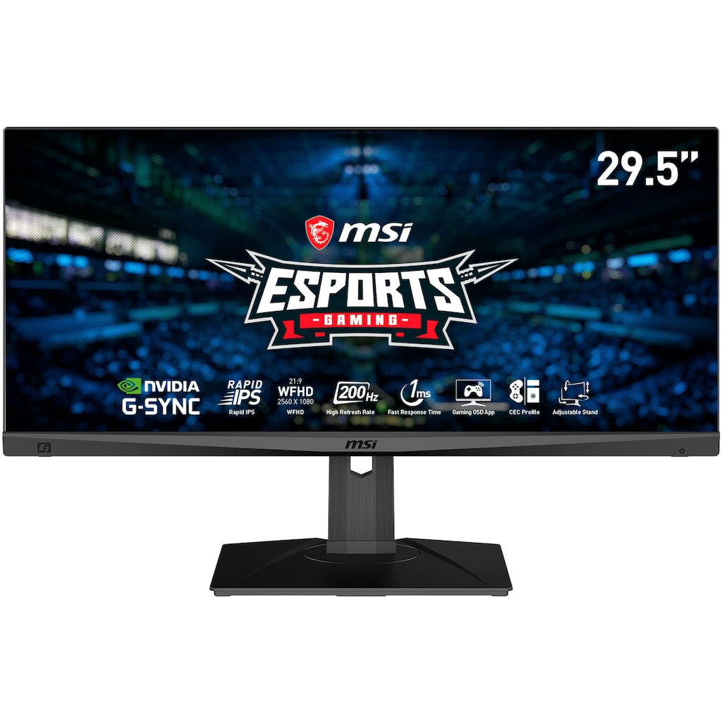 MSI Gaming-LED-Monitor »Optix MAG301RF«, 75 cm/29,5 Zoll, 2560 x 1080 px, WFHD, 1 ms Reaktionszeit, 200 Hz