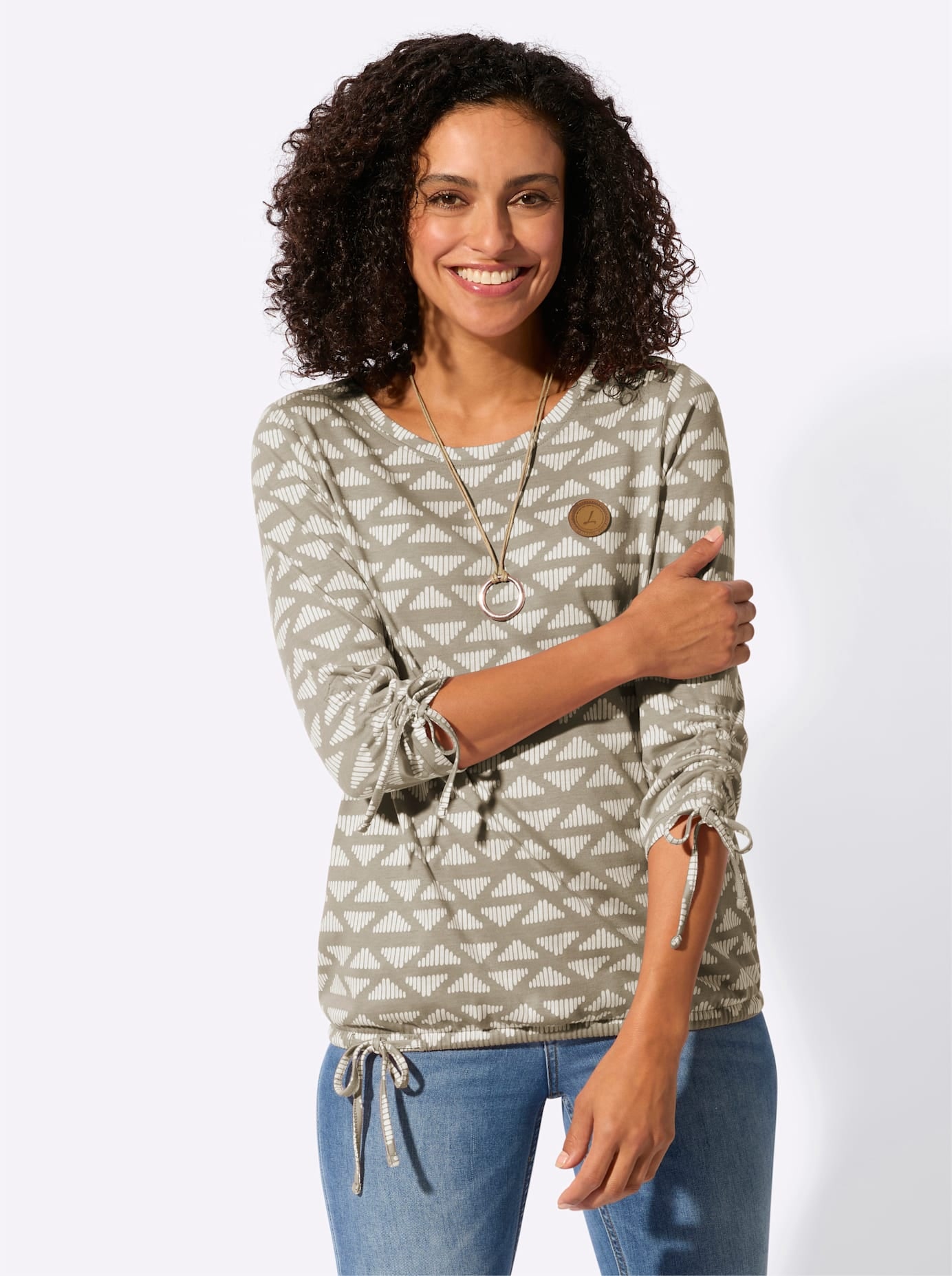 Casual Looks 3/4-Arm-Shirt "Shirt" 1 tlg.