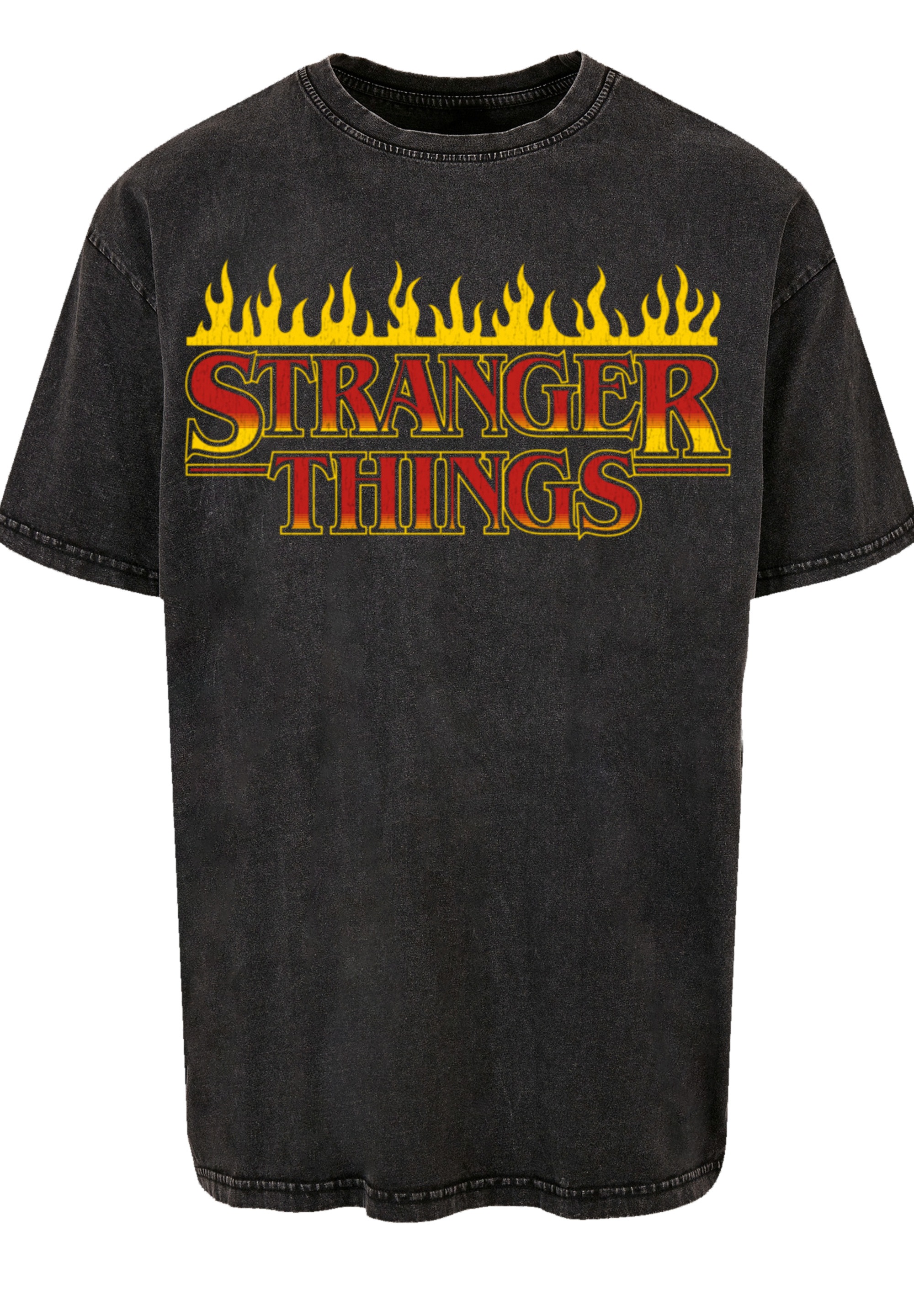 F4NT4STIC T-Shirt »Stranger Things Fire Logo Men Netflix TV Series«, Premium Qualität