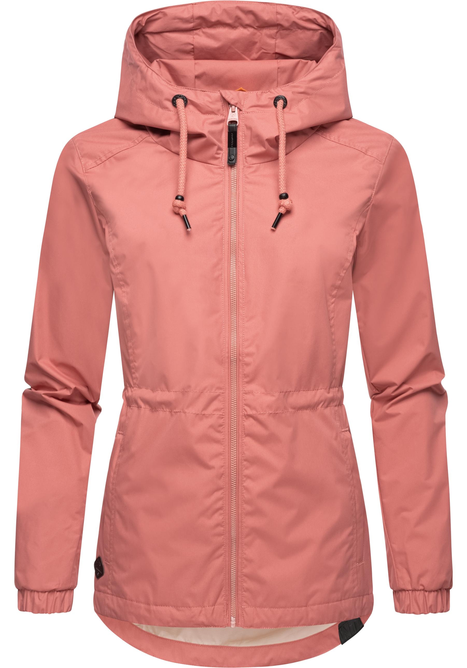 Ragwear Outdoorjacke »Danka«, mit Kapuze, Wasserdichte Übergangsjacke mit großer Kapuze