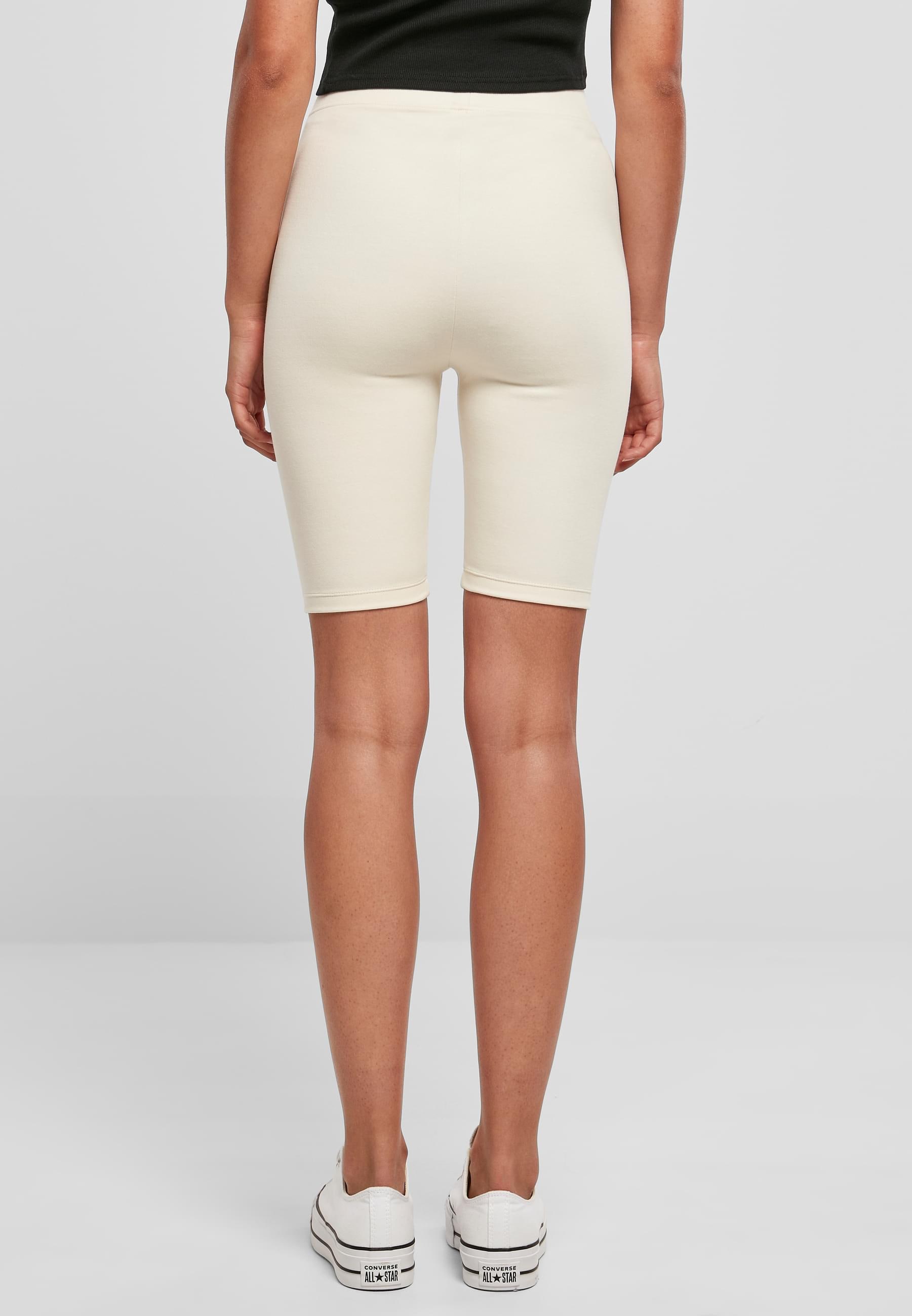 URBAN CLASSICS Stoffhose »Urban Classics Damen Ladies High Waist Cycle Shorts«, (1 tlg.)