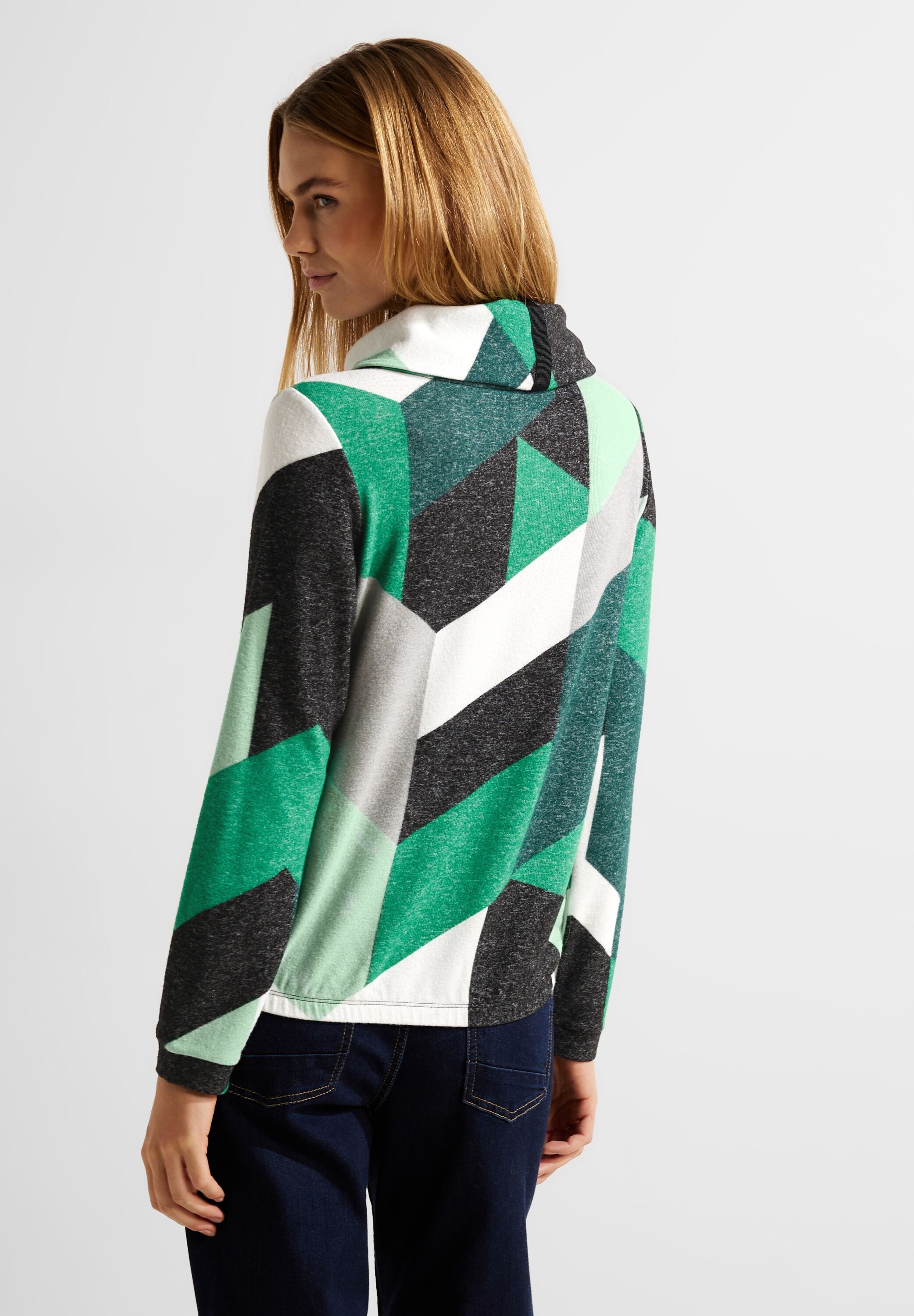 Cecil Langarmshirt, im grafischen Design