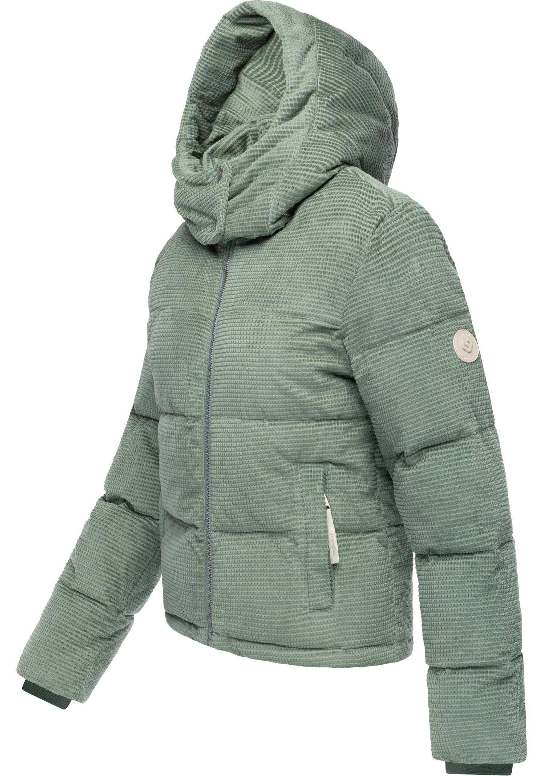Ragwear Steppjacke "Roobie Cordy" mit Kapuze Wasserdichte Winterjacke aus K günstig online kaufen