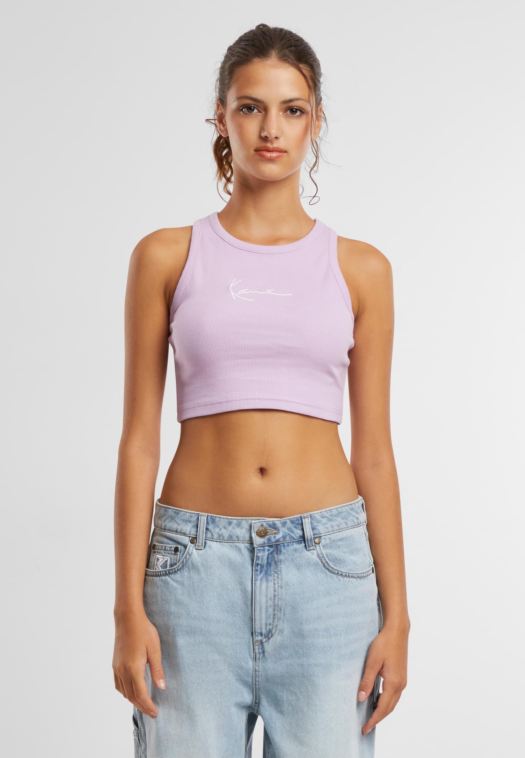 Karl Kani Muskelshirt »Karl Kani Small Signature Essential Racer Rib Top«, (1 tlg.)