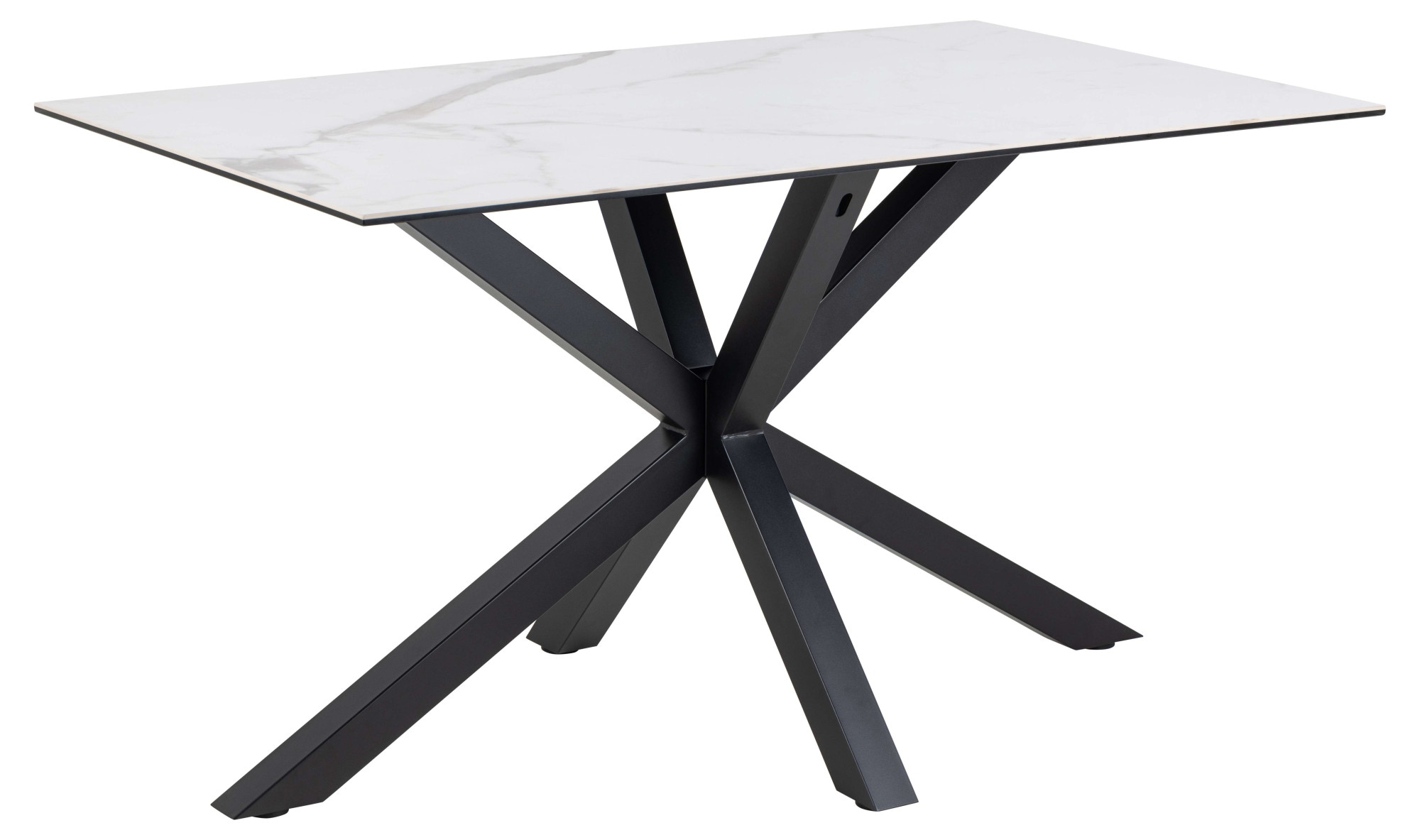 ACTONA GROUP Esstisch "Heaven mit Keramikplatte & stabilem Stahlgestell, mehrere Varianten" Breite: 135, 160 und 200 cm, Pflegeleichter Design-Esstisch – robust, stilvoll & langlebig