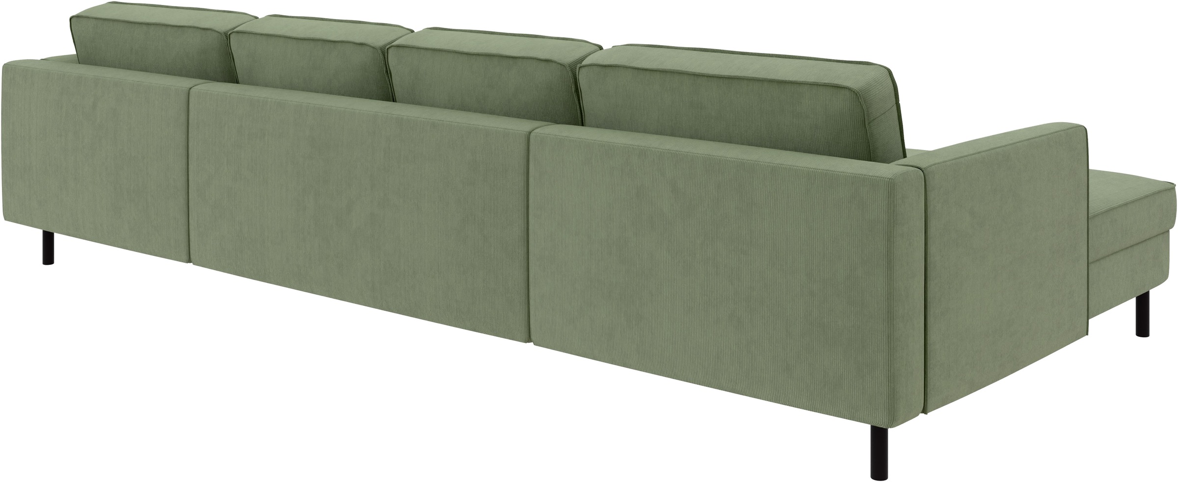 Home affaire Wohnlandschaft »Booster Couch wahlweise mit Schlaffunktion und Bettkasten-auch in Cord«, Sofa in U-Form, Breite 305 cm