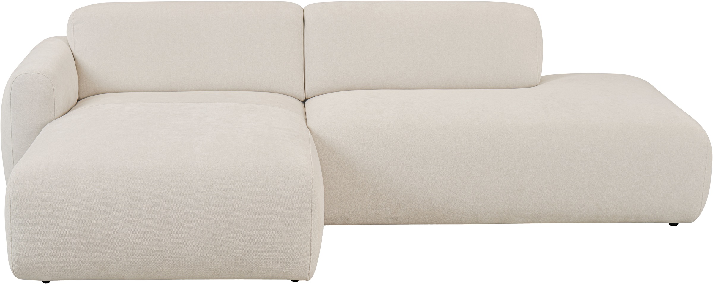 andas Ecksofa »Myrland«, Breite 222 cm, Chenille, Easy Clean Stoff, mit Kaltschaum