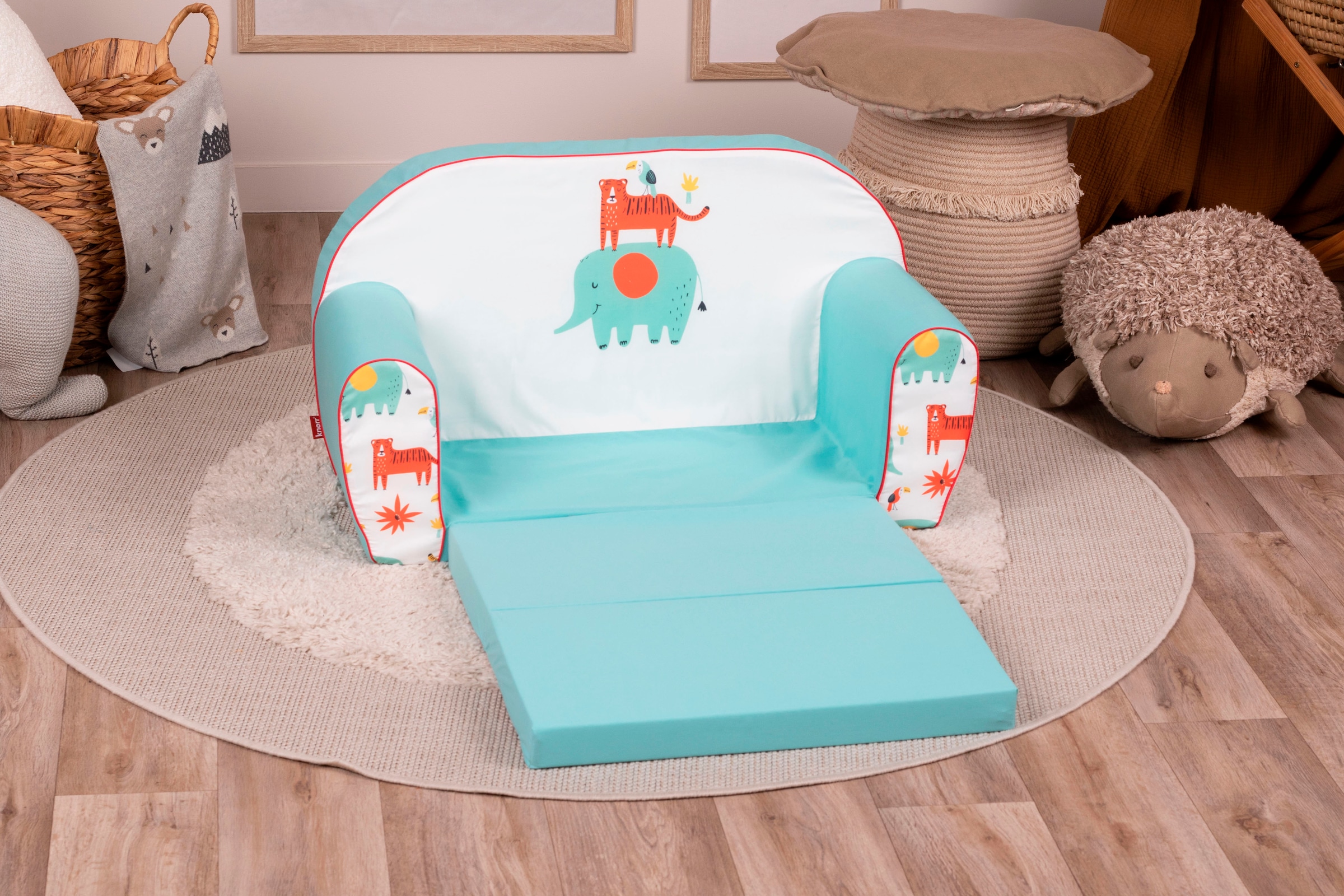 Knorrtoys® Sofa »Wild life« für Kinder; Made in Europe