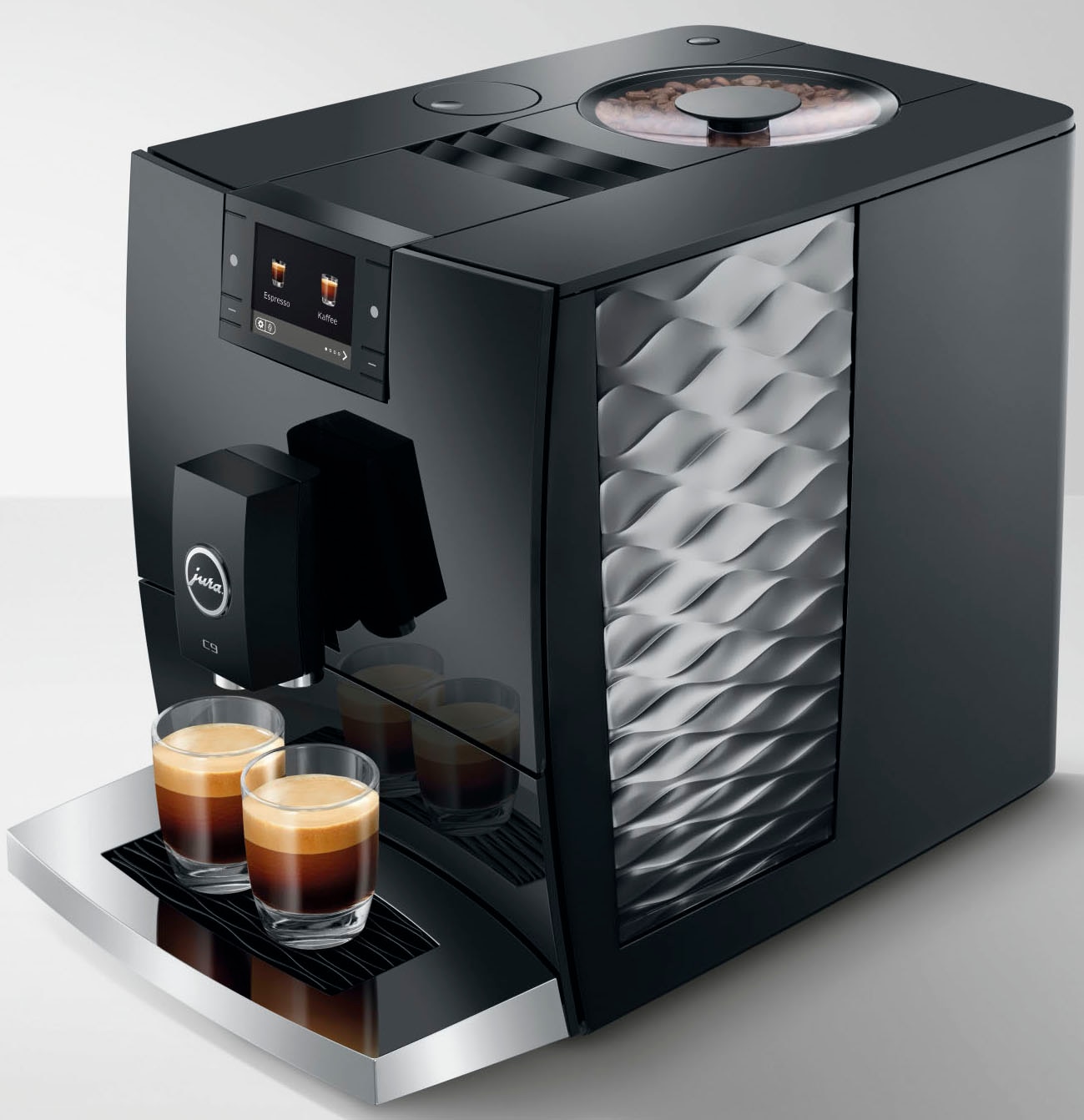 JURA Kaffeevollautomat »15753 C9 Piano Black (EA)«