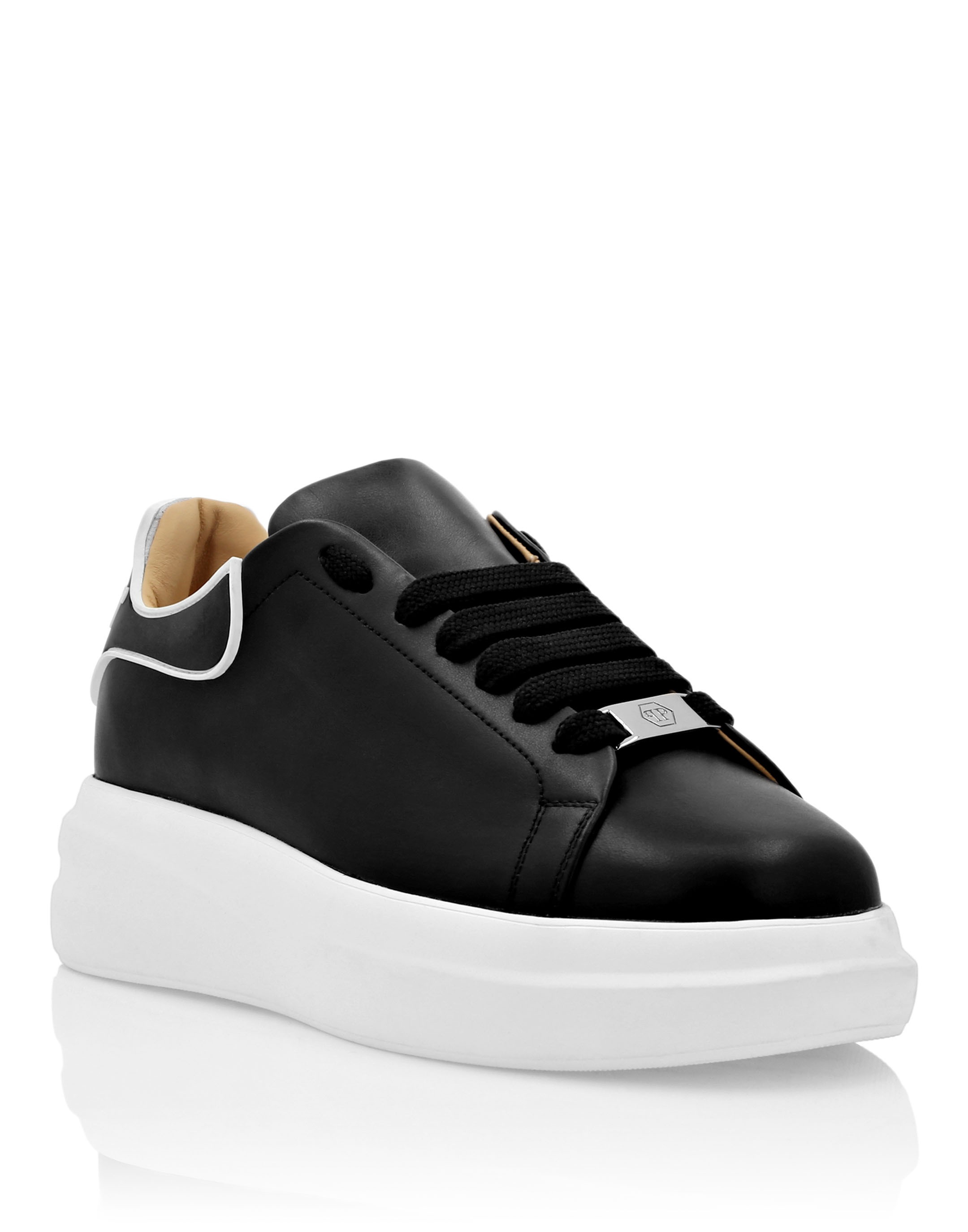 PHILIPP PLEIN Damen Sneaker "Sneaker", Gr. 4702, schwarz, Schuhe