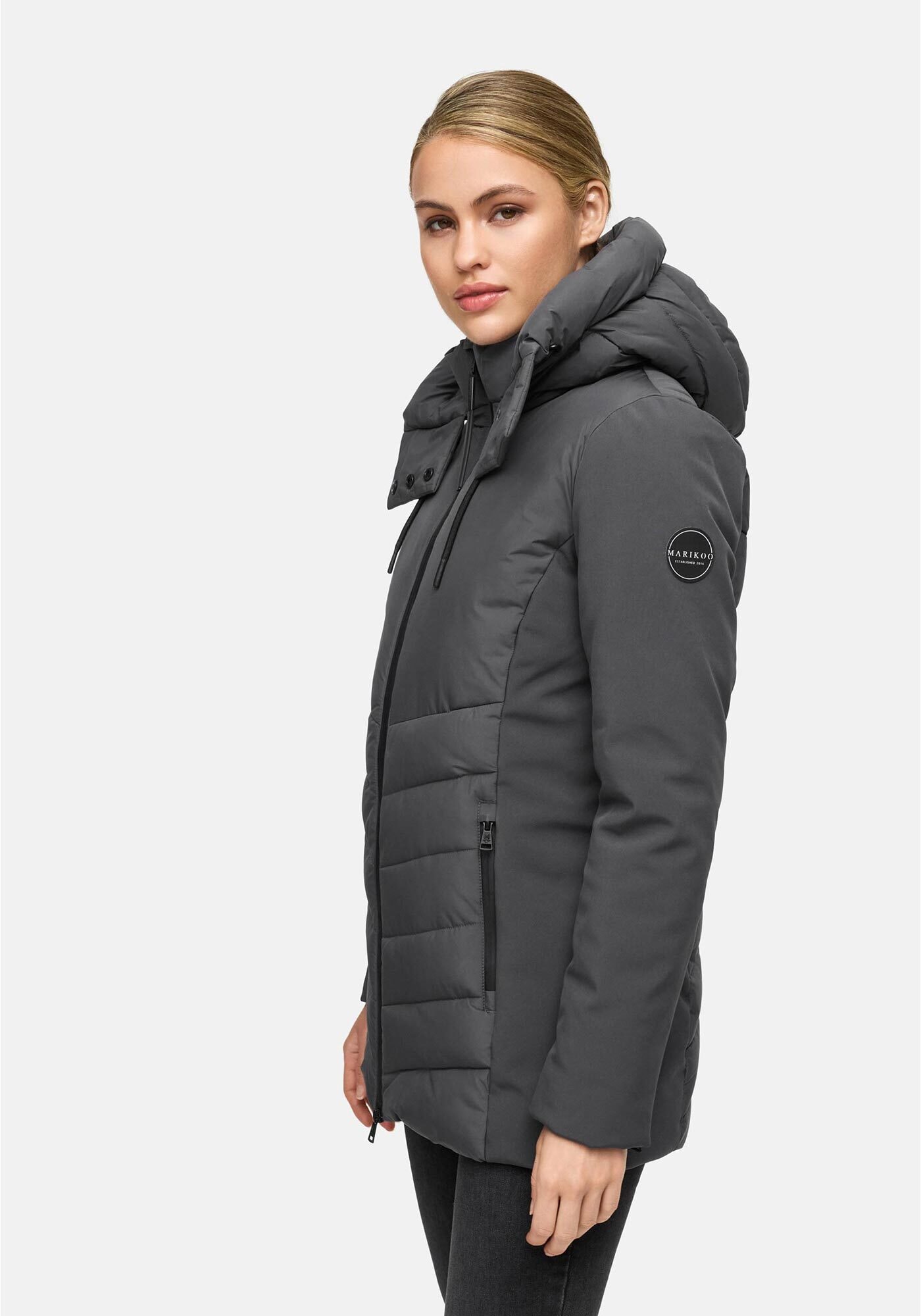 Marikoo Winterjacke »Tivaa«, Feminine Silhouette