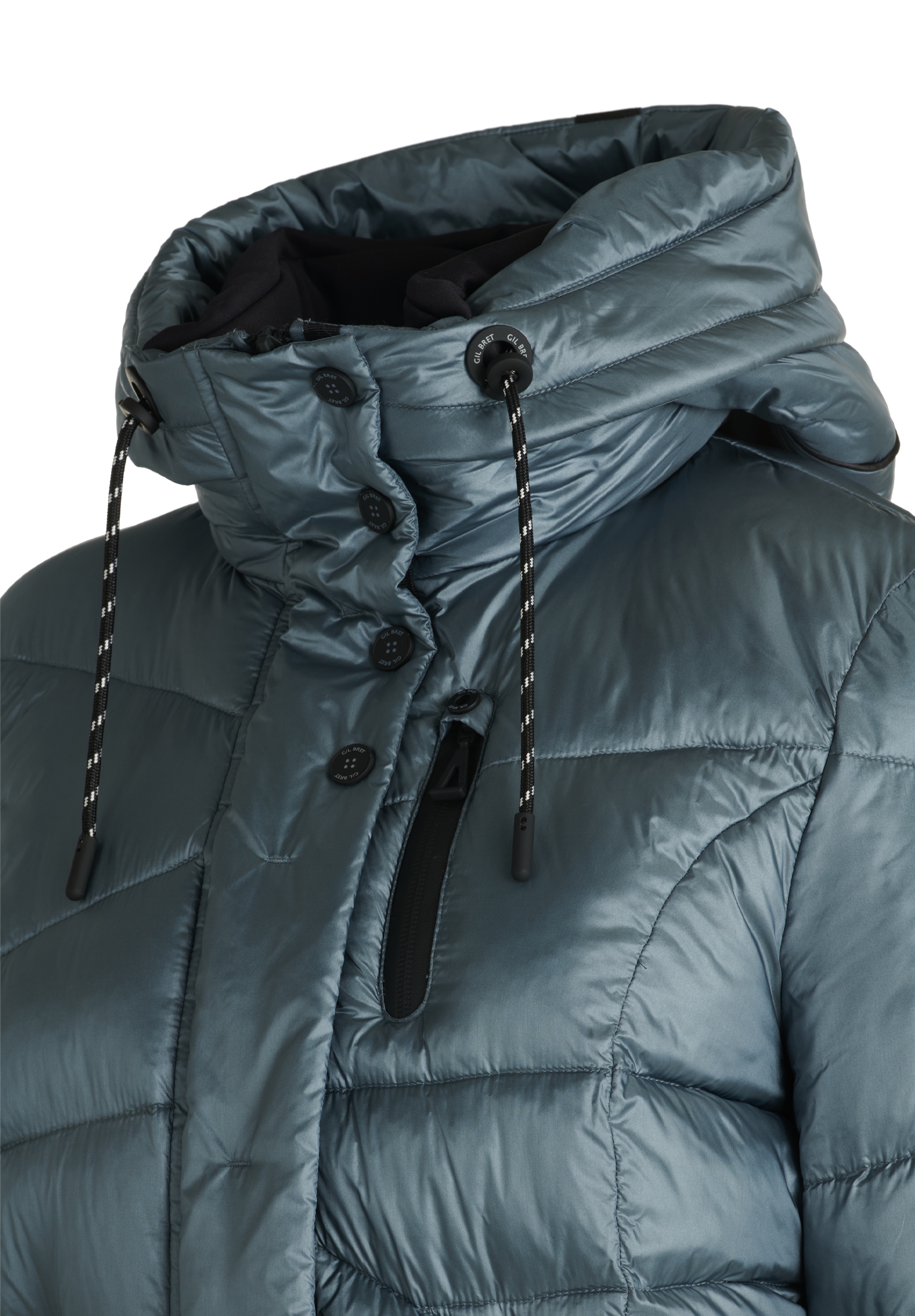 Gil Bret Steppjacke, mit Kapuze, mit Kapuze