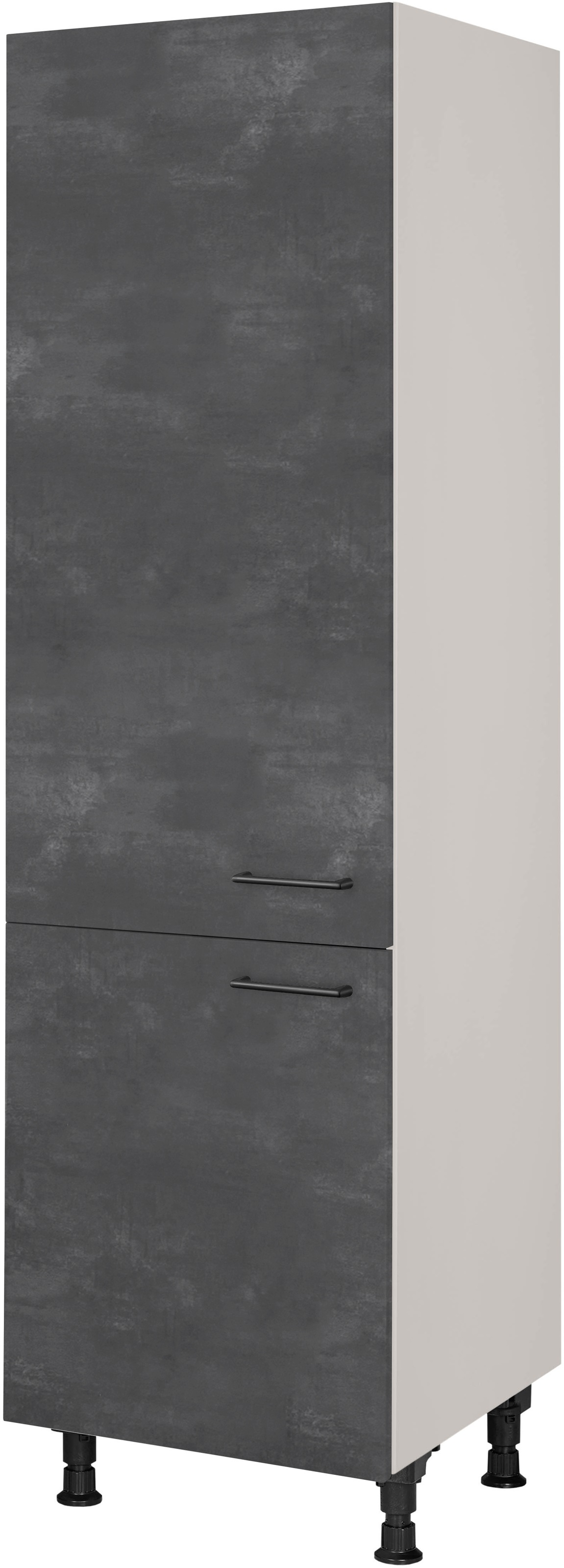 nobilia® Kühlmodul »"MIAMI", für ein Kühl- und Gefrierschrank, Ausrichtung wählbar« vormontiert, Ausrichtung wählbar, Breite/Höhe: 60/216,6 cm