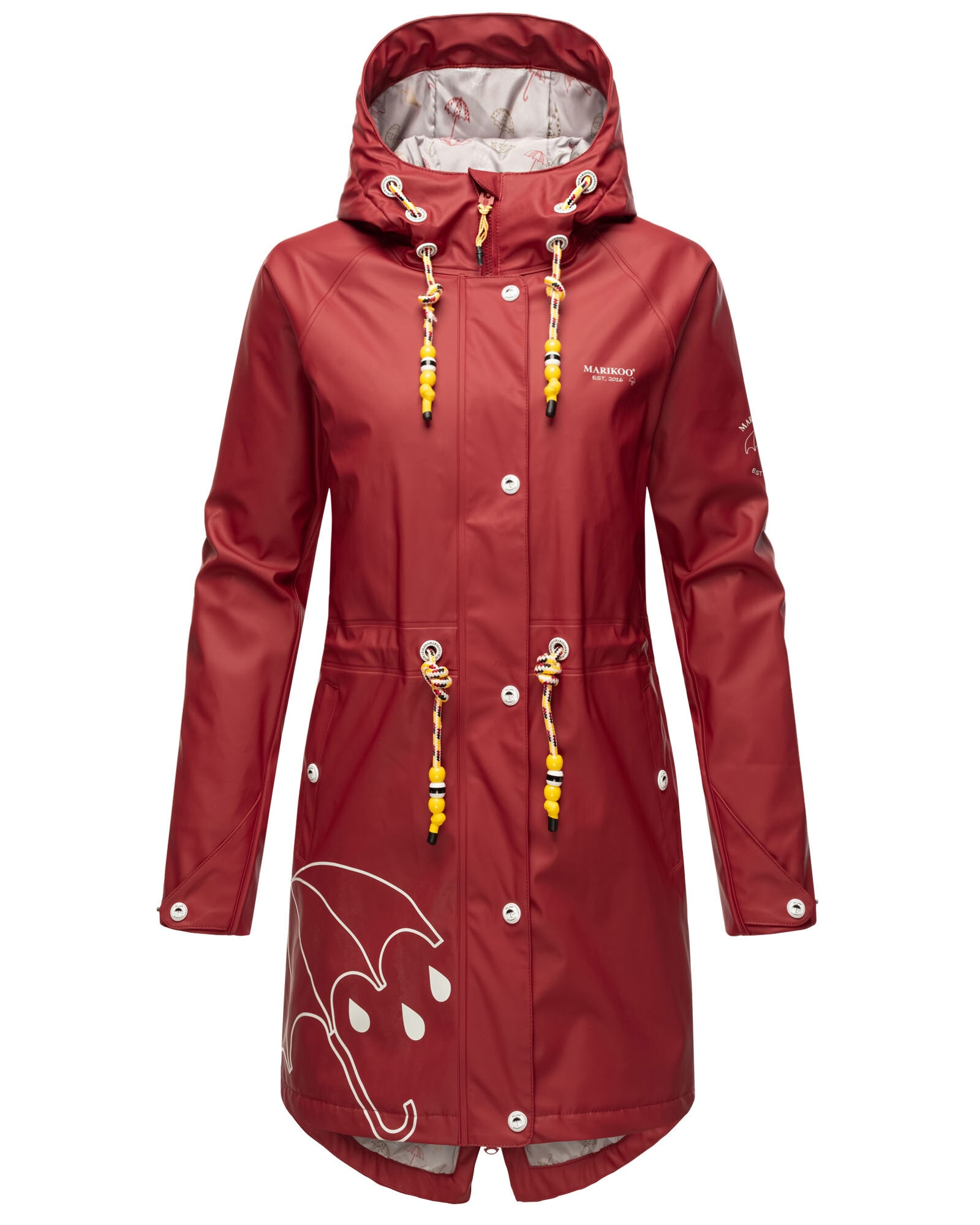 Marikoo Outdoorjacke "Dancing Umbrella", mit einer großen Kapuze