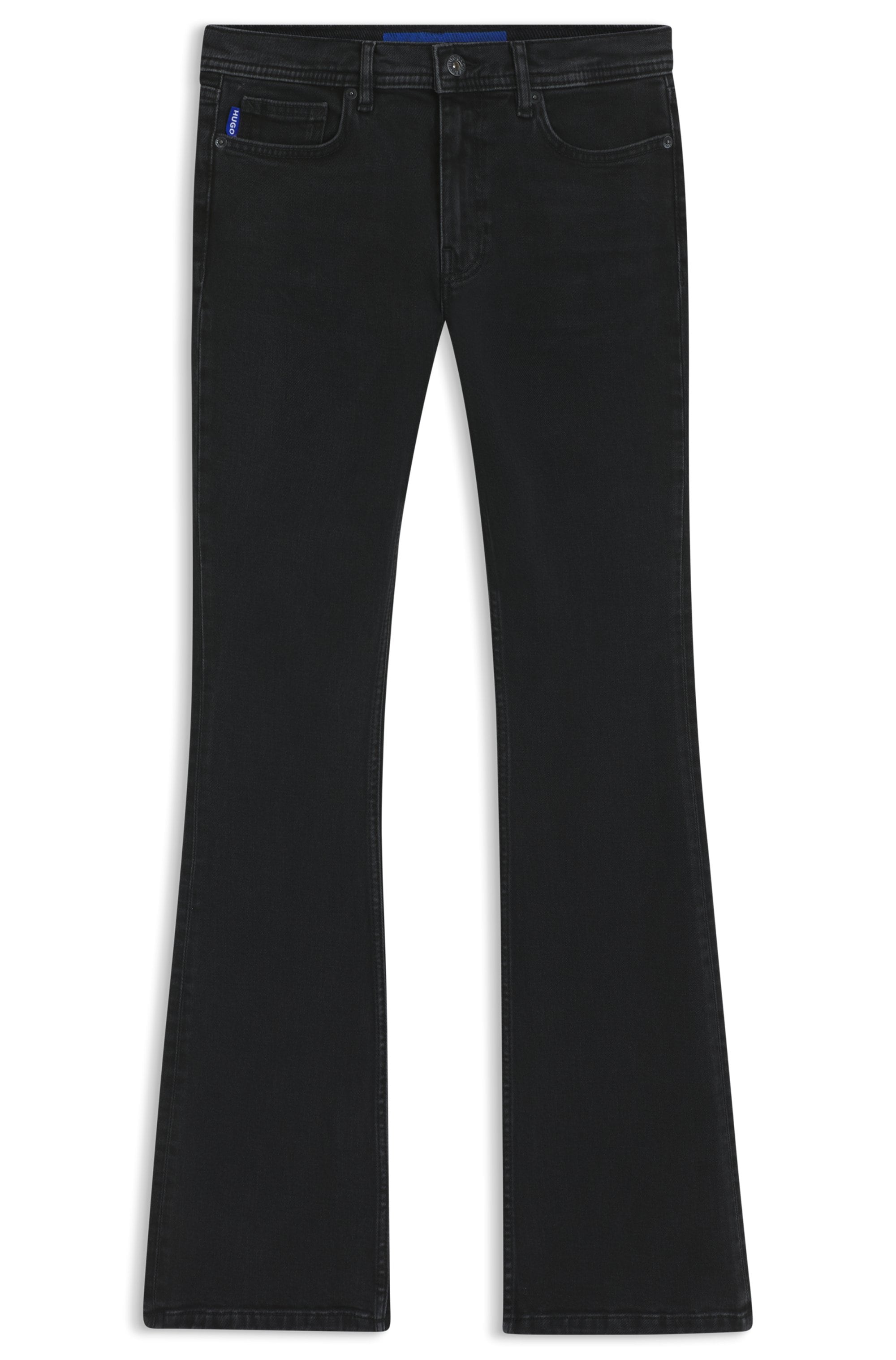 HUGO Blue Bootcut-Jeans »Getti«, Ausgestelltes Bein, elastisches Denim