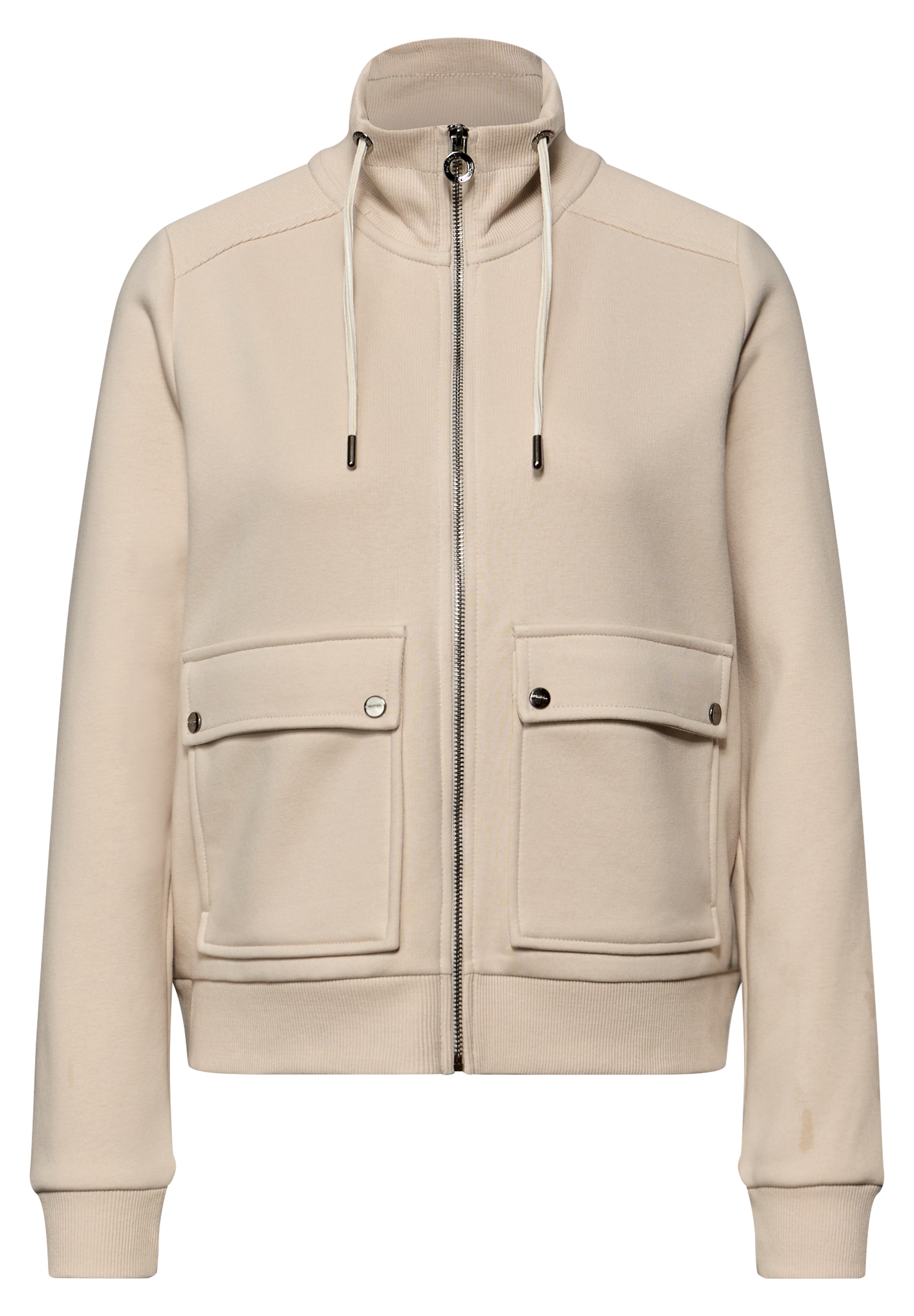 STREET ONE Kurzjacke ohne Kapuze mit Stehkragen