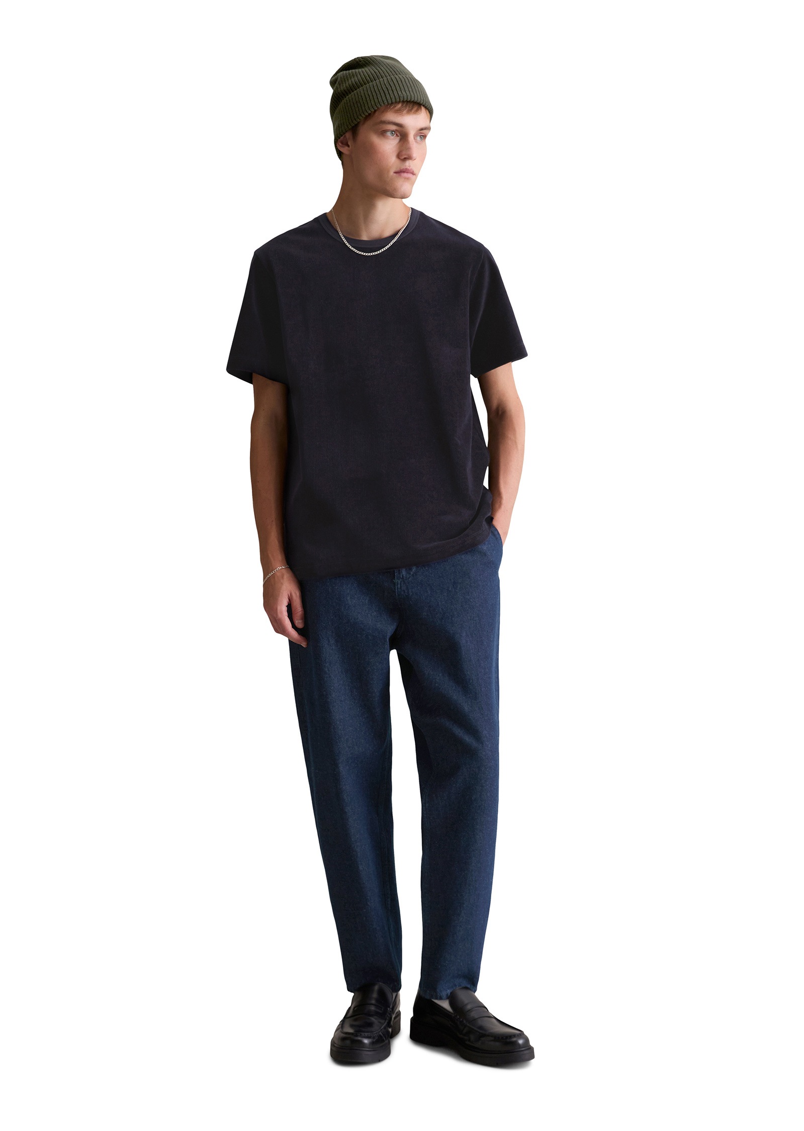 Marc O'Polo DENIM T-Shirt »aus softem Frottee-Cord«