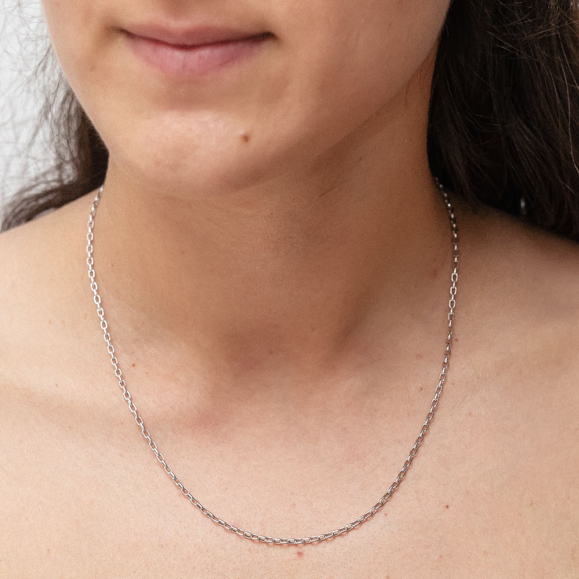 Zeeme Collierkettchen »925 Silber Ankerkette 45cm«