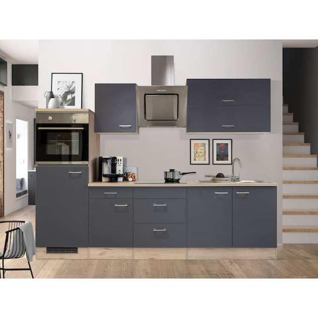 Flex-Well Küchenzeile »Morena«, mit E-Geräten, Gesamtbreite 270 cm kaufen |  BAUR