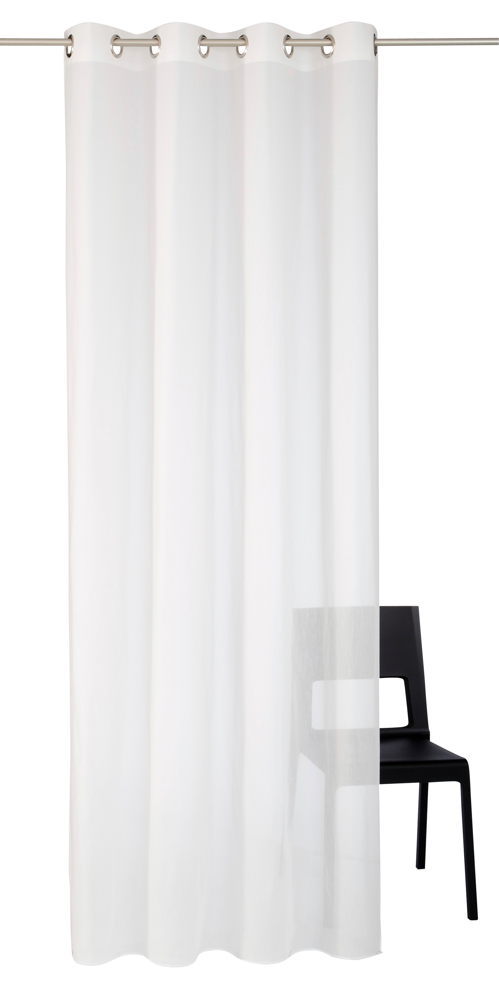 Wirth Gardine "Audrey" Ösen 1 Stk. tlg. Fertigstore mit Ösen (Ø 4 cm) nach günstig online kaufen