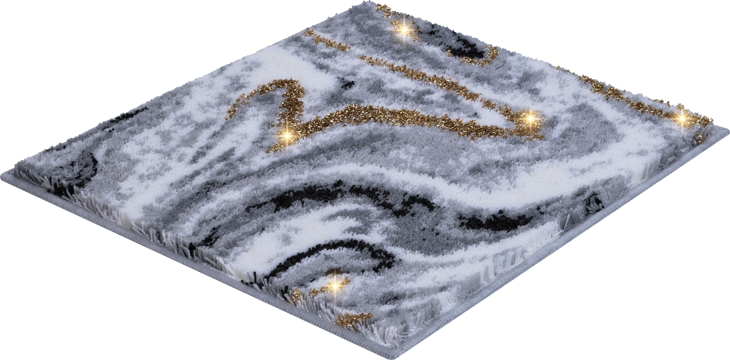 OTTO home Badematte "Gloria" Höhe 20 mm rutschhemmend beschichtet fußbodenh günstig online kaufen