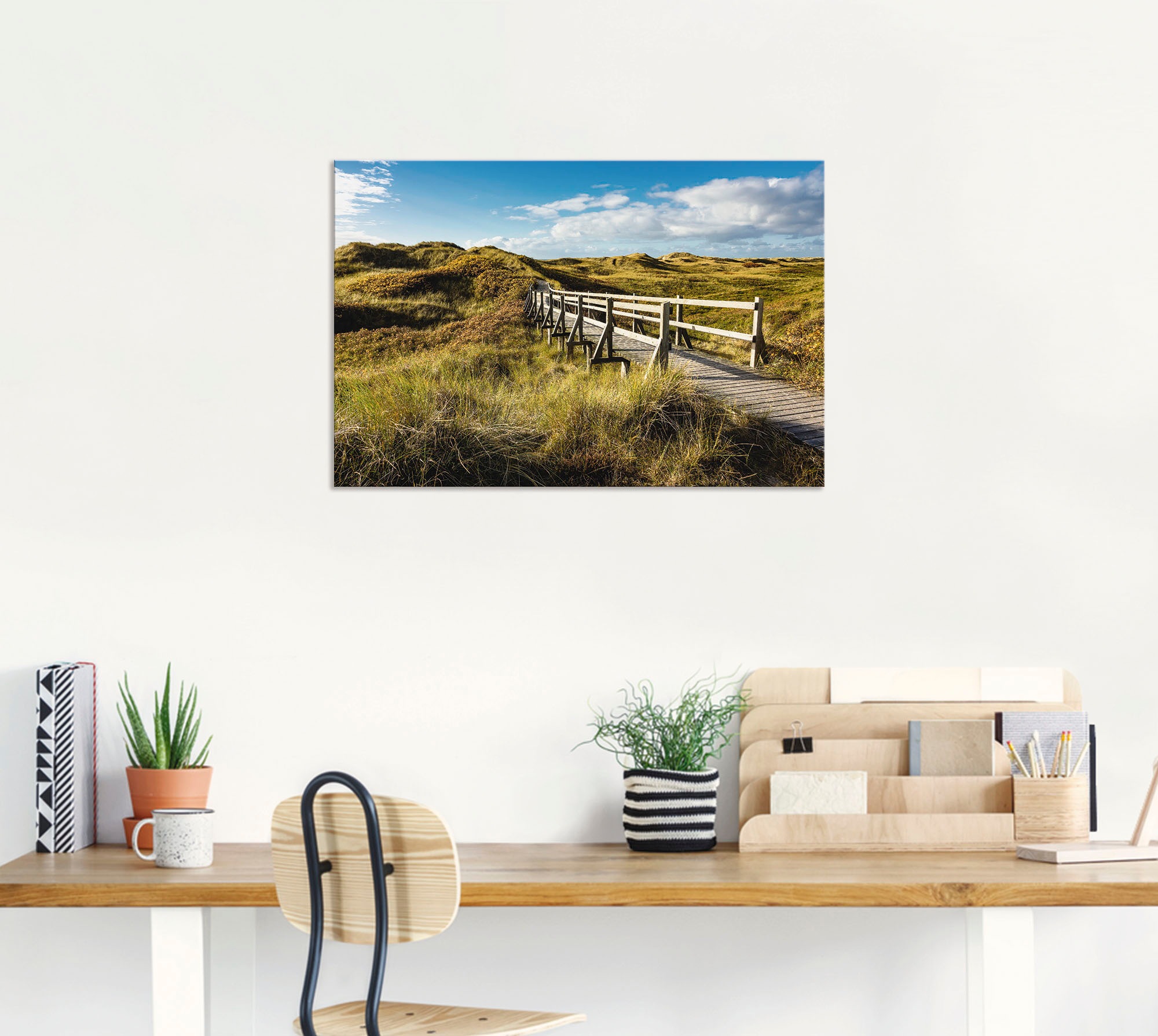 Artland Wandbild "Landschaft in den Dünen Insel Amrum", Küste, (1 St.), als günstig online kaufen