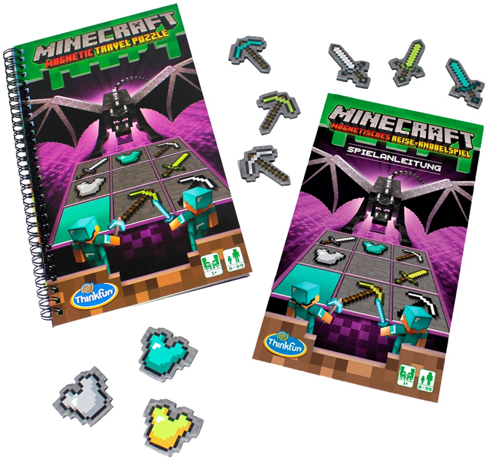 Thinkfun® Spiel »ThinkFun Minecraft: Das Magnetische-Reisespiel«