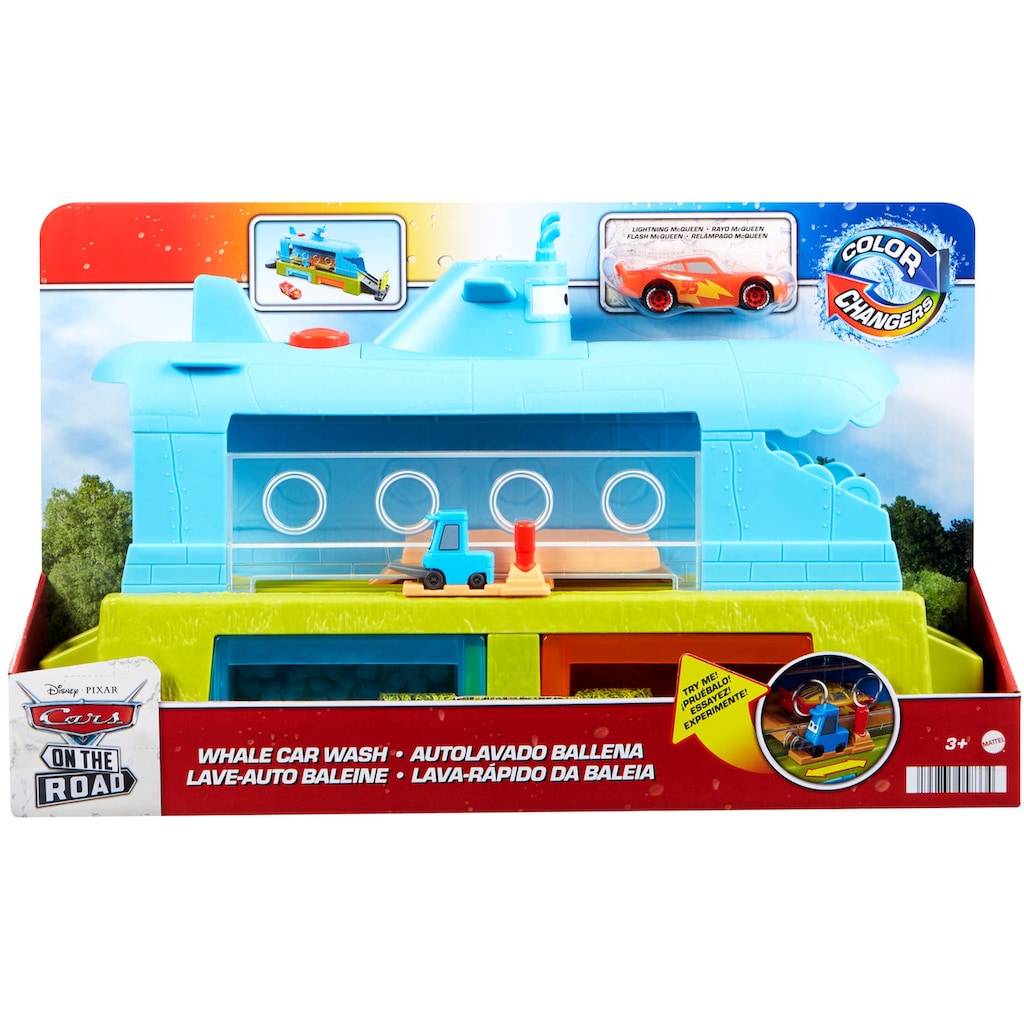 Mattel® Spiel-Gebäude »Disney Pixar Cars Color Change U-Boot-Autowaschspielset«